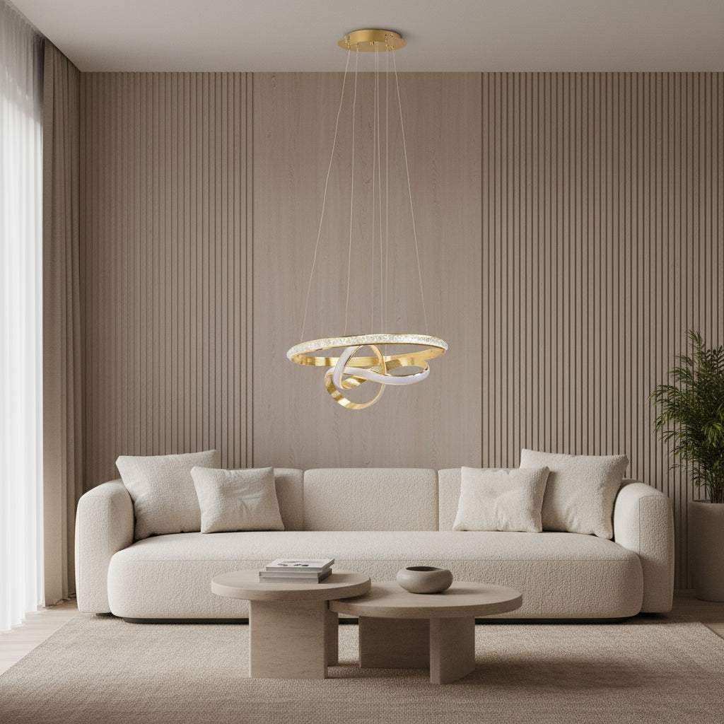 Lampa Led Lhj035-cp Gold  2