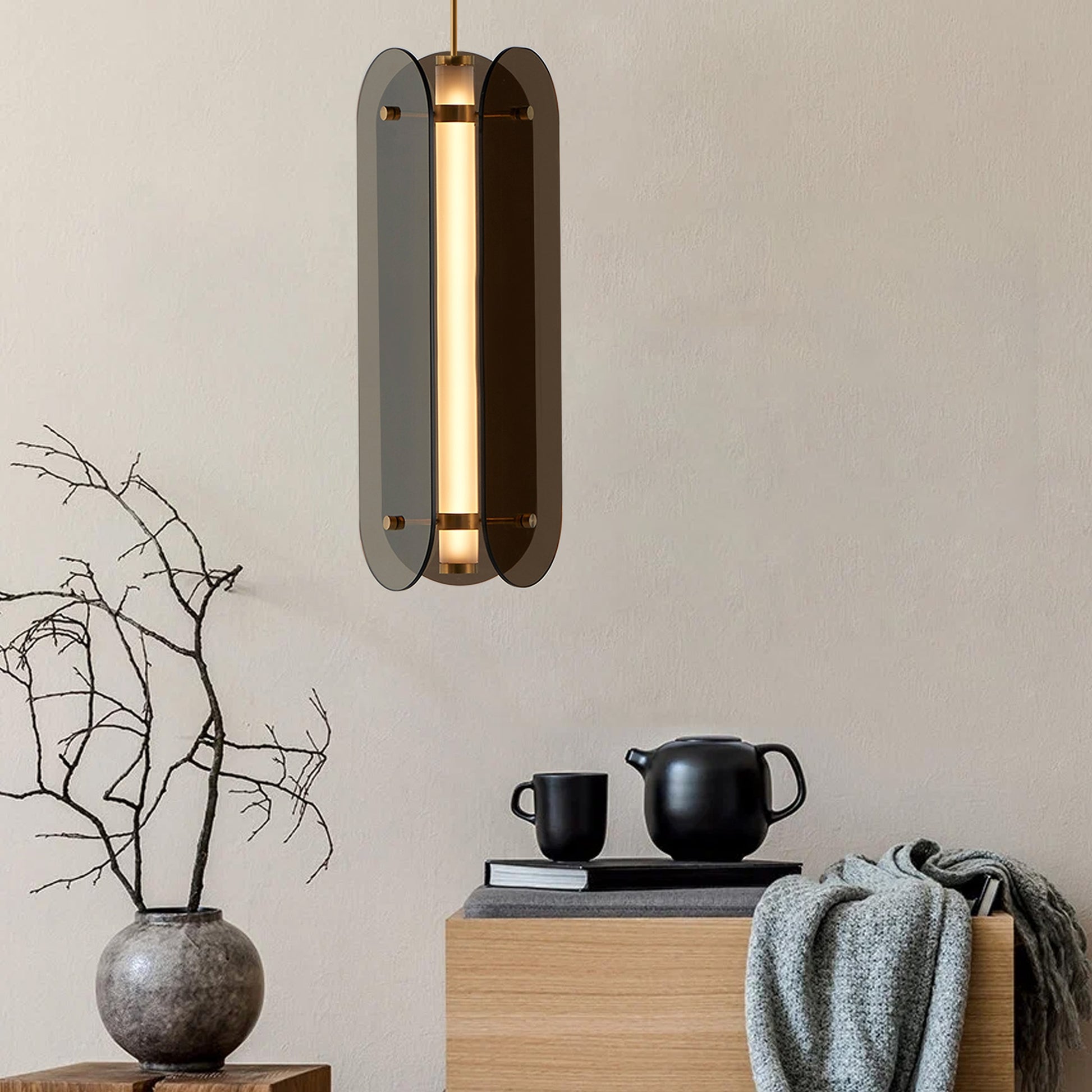 Lampă Suspendată Balck App1676-cp Long  2