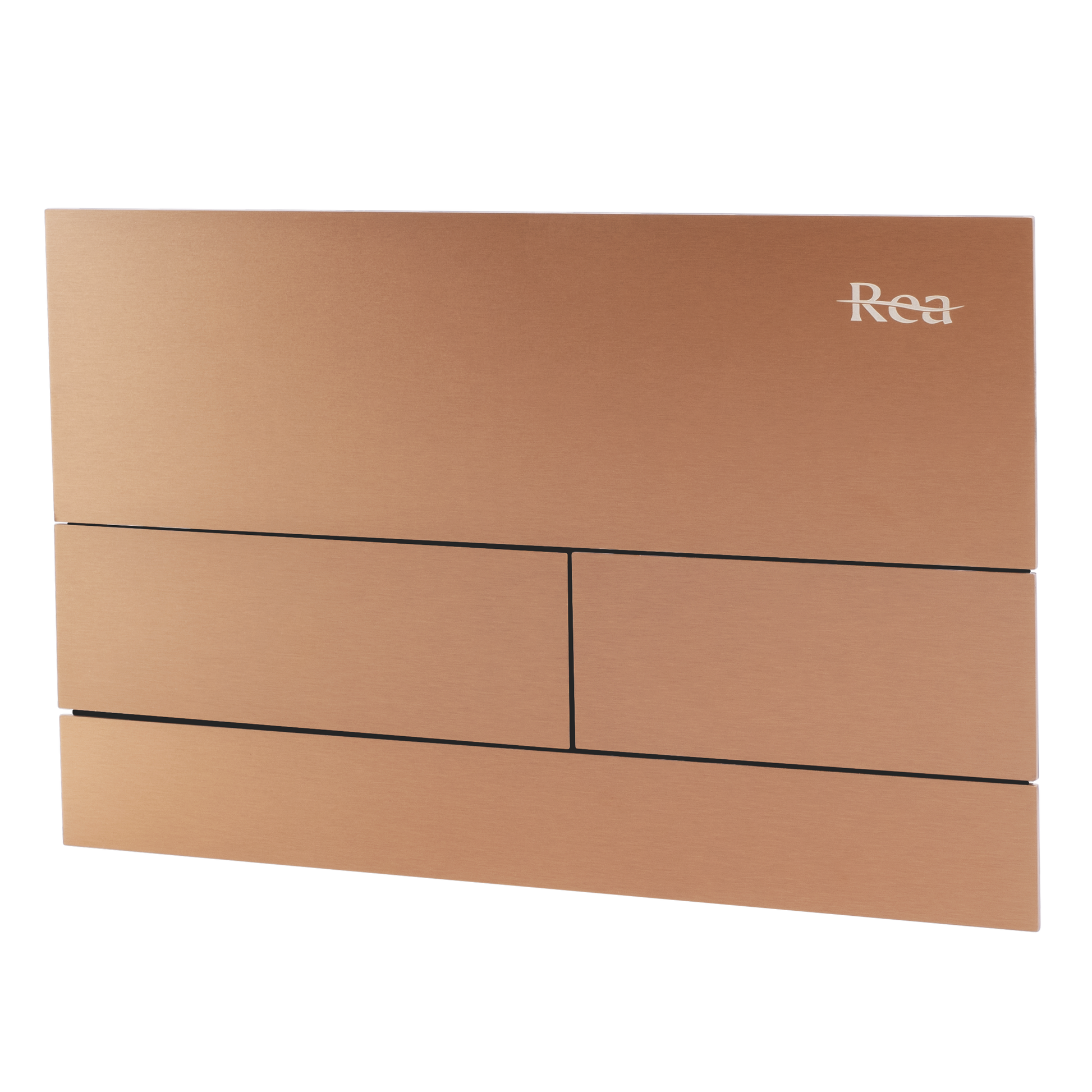 Cadru WC încastrat K011A-Q Rea cu buton T Brush Copper/Rose Gold  4