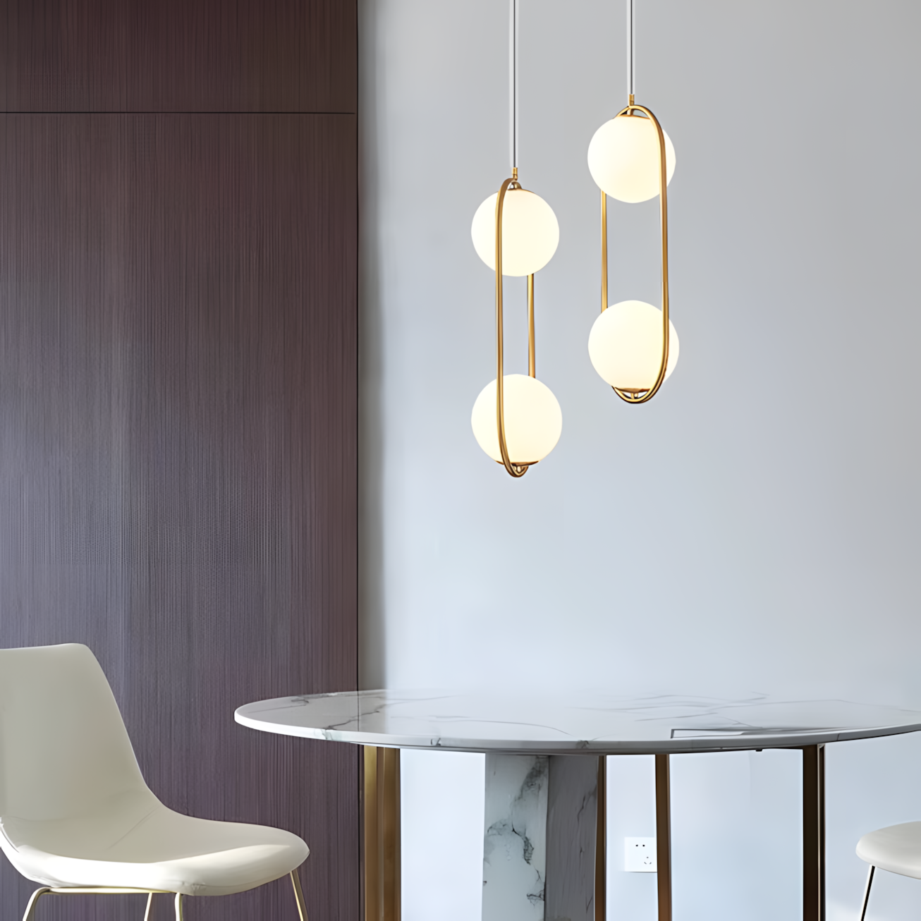 Lampă Suspendată G134-2cp Gold  4