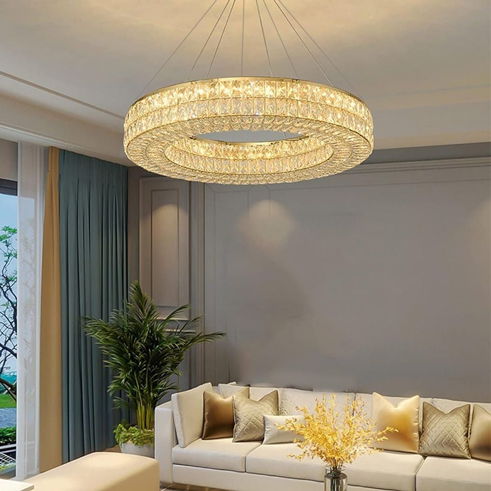 Lampă Suspendată Led App1569-cp Gold 80cm  11