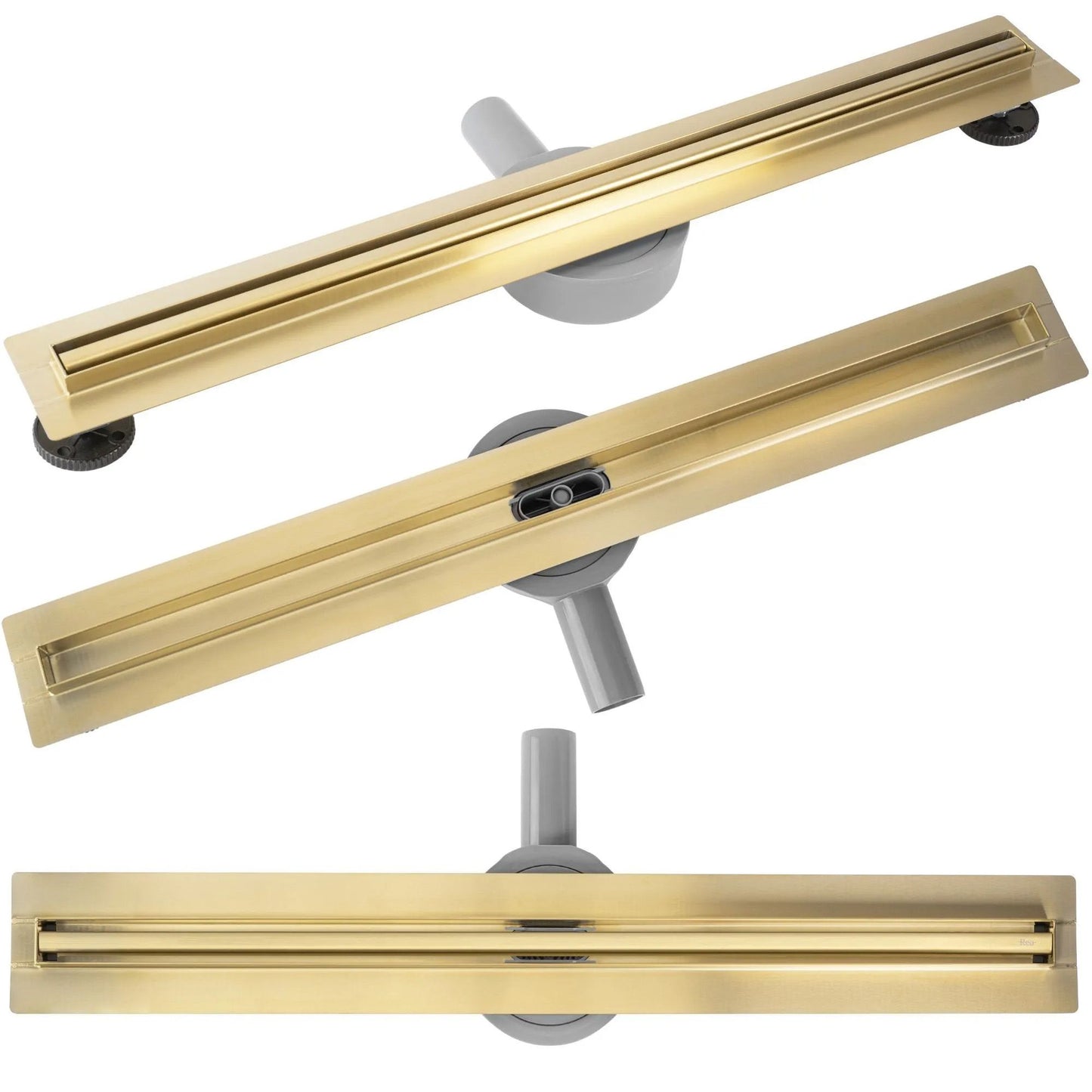 Rigola dus REA Neox Slim pro Brush Gold 90  1