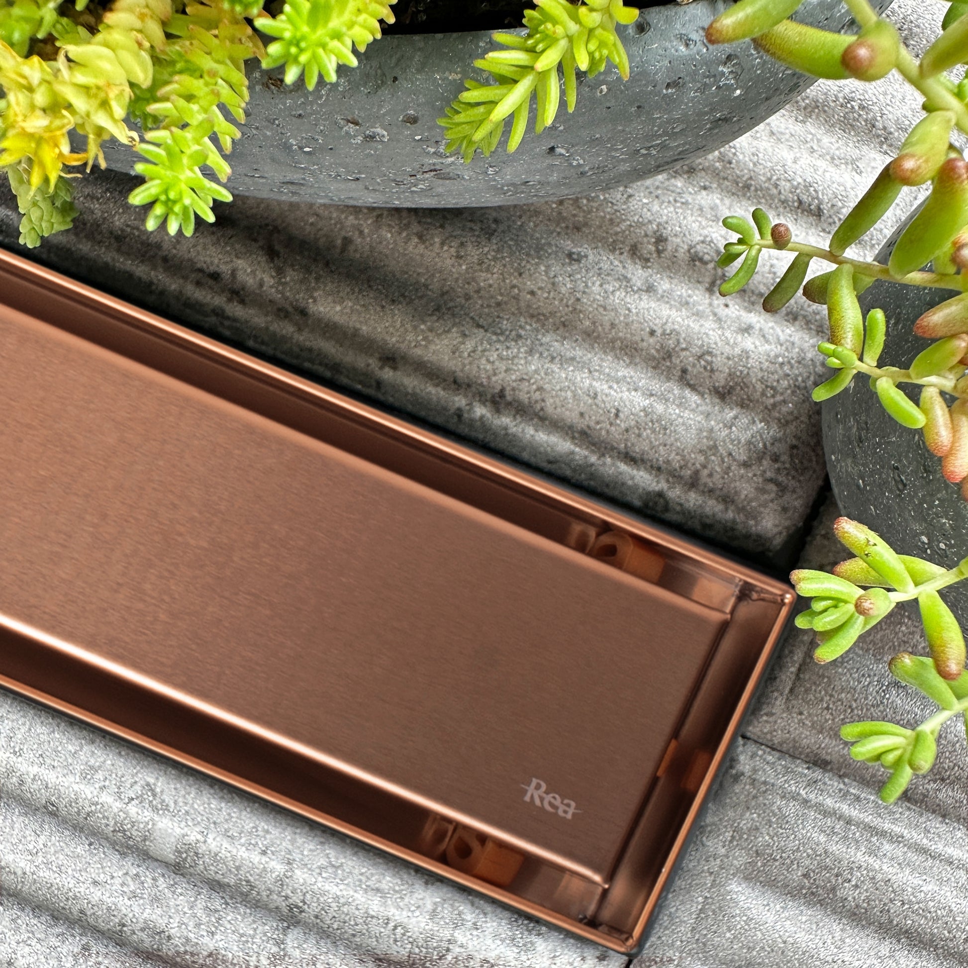 Rigola dus REA Neox pro Brushed l. Copper 90  3