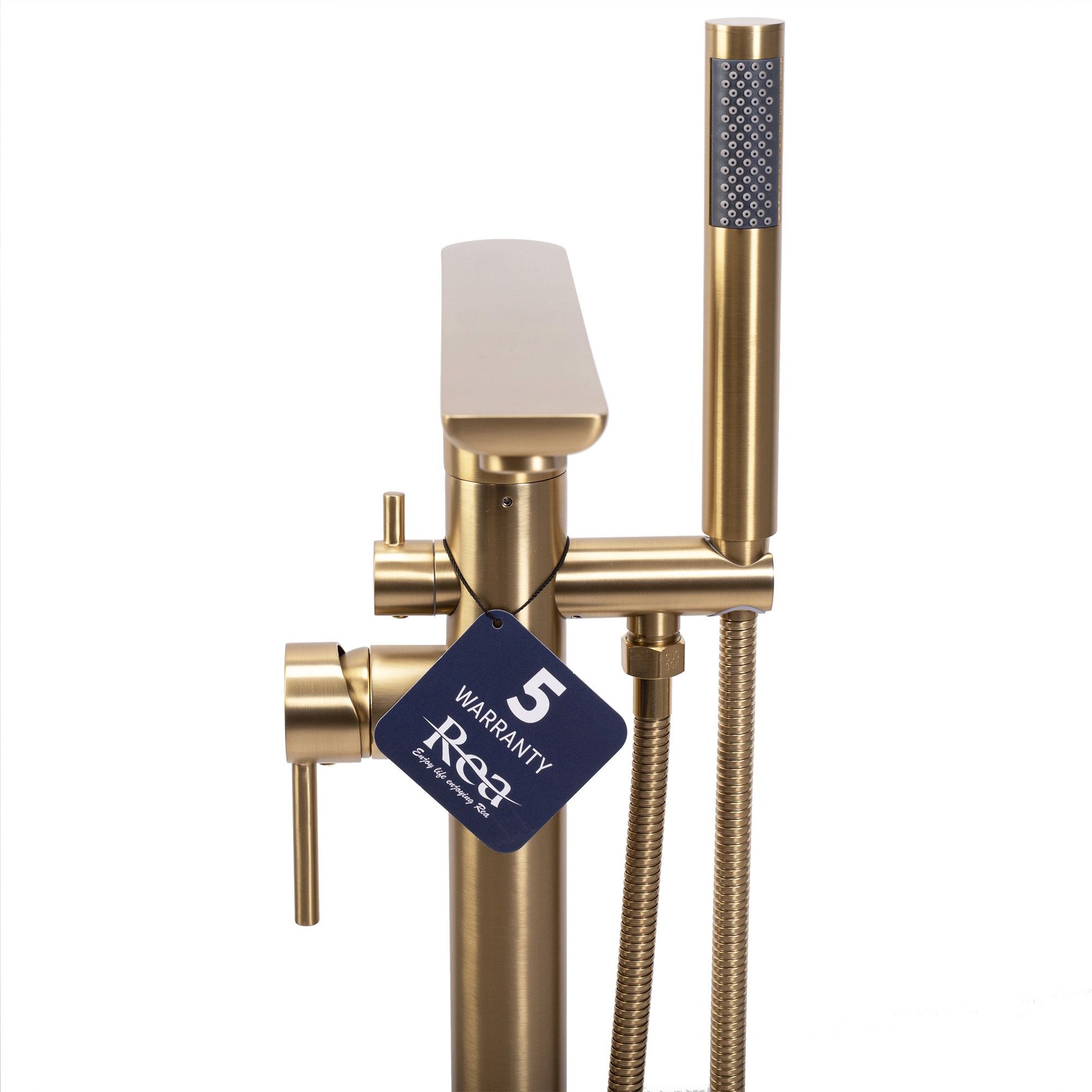 Baterie de podea Rea Flores Gold Brush  3
