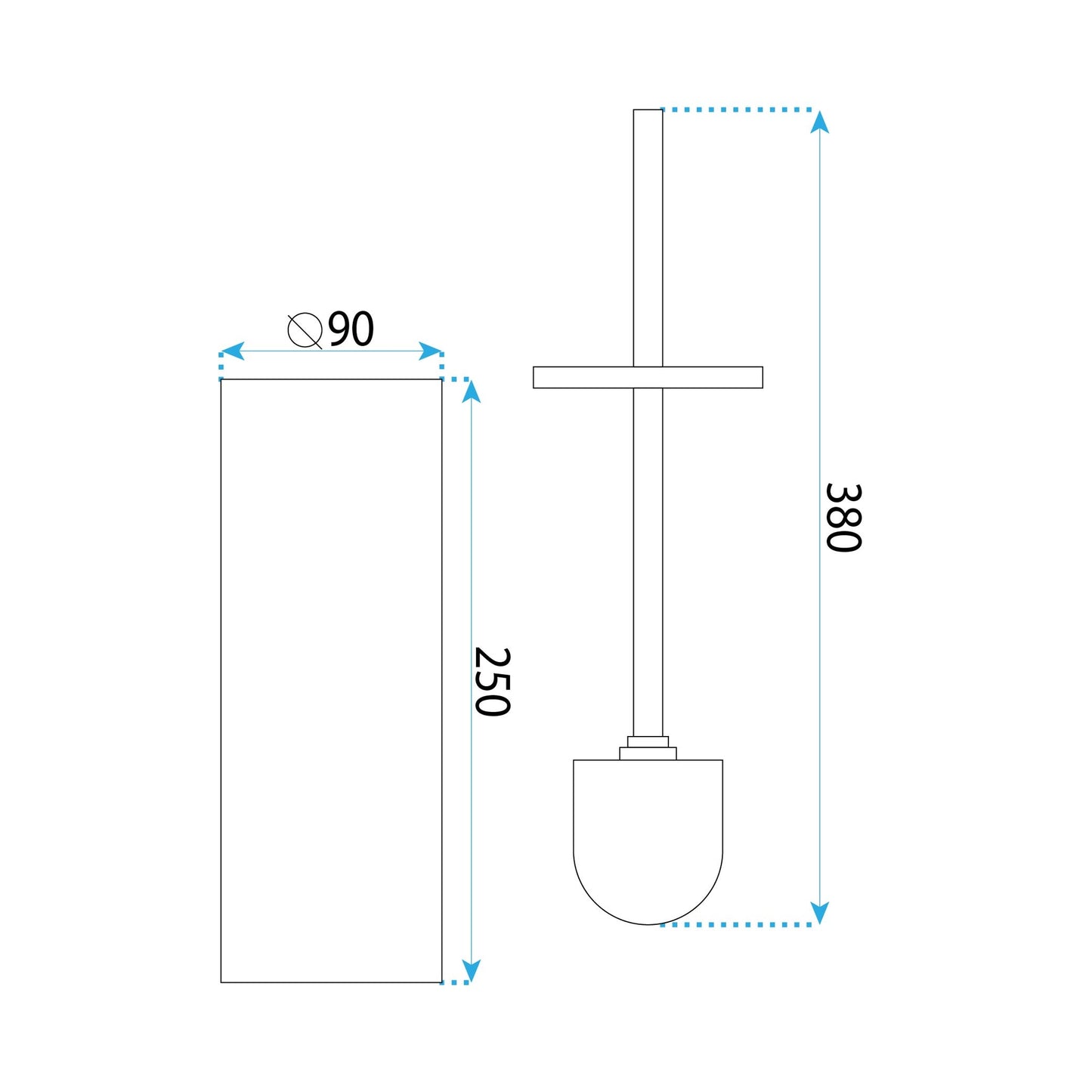 Perie Wc B106 Brush Steel  3