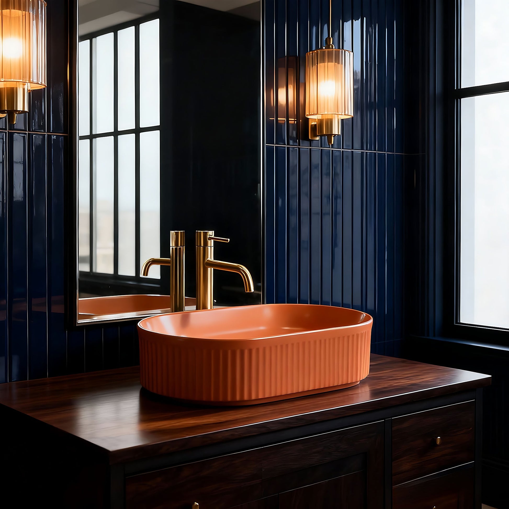 Lavoar Pe Blat Rea Vanda Cinnamon Matt  7