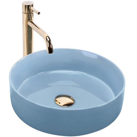 Lavoar pe blat Rea SAMI L.BLUE SHINY  1