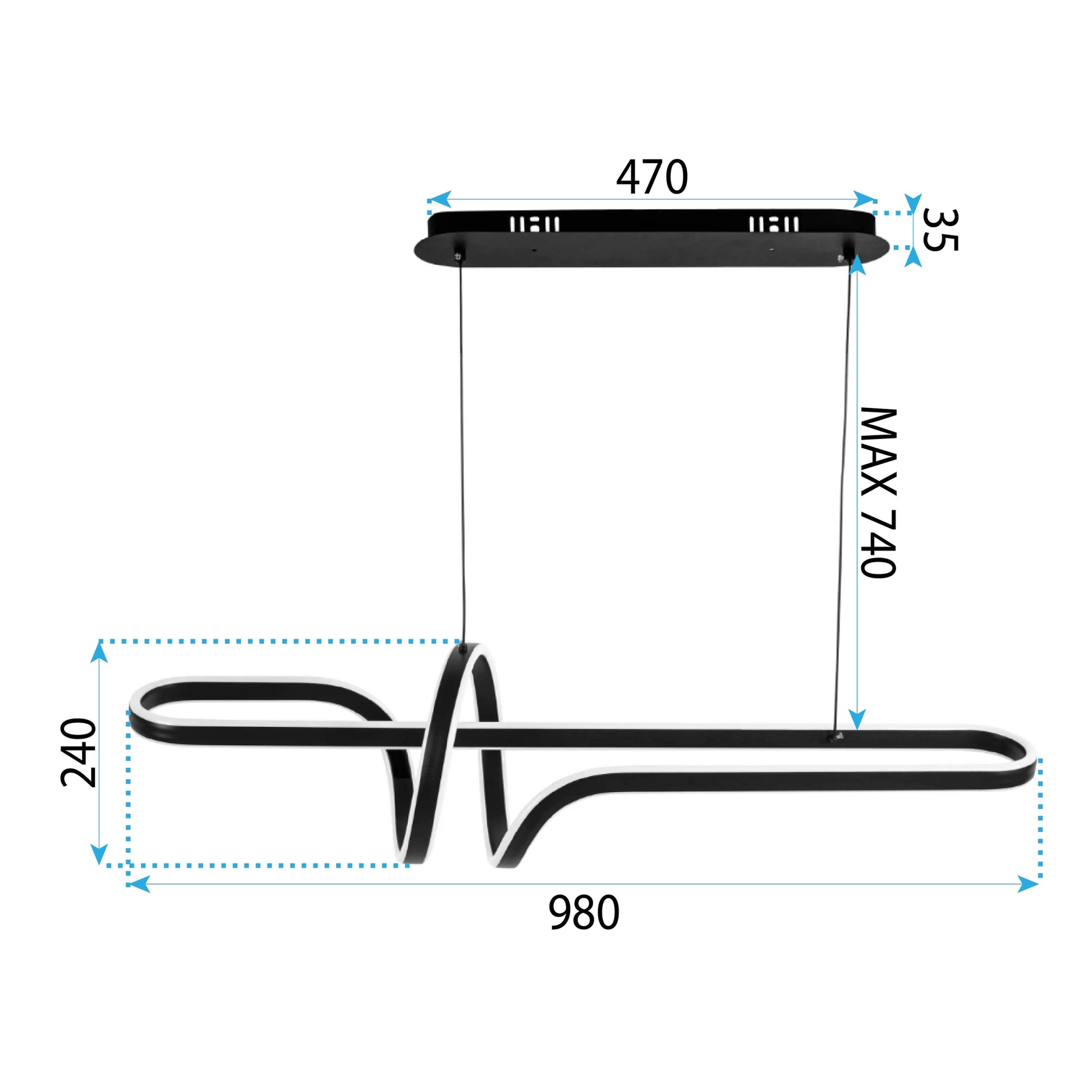 Lampa Led G039-cp Gold  7