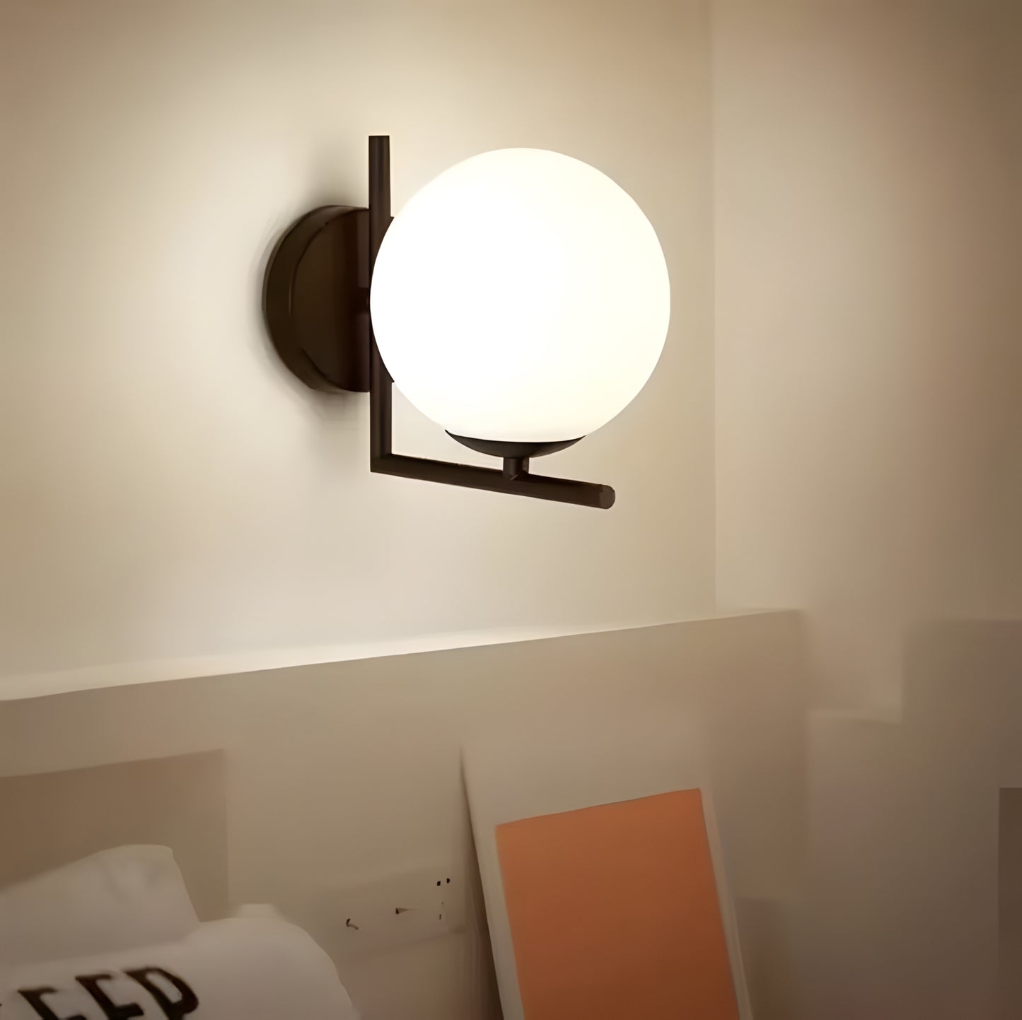 Lampa De Perete G101-1w Black White  9