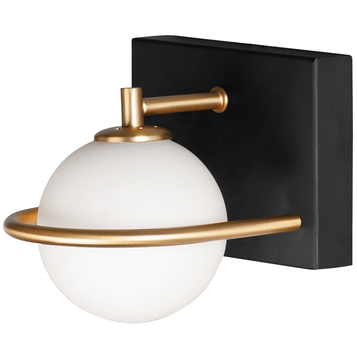 Lampa De Perete APP1220-1W Black Gold  2