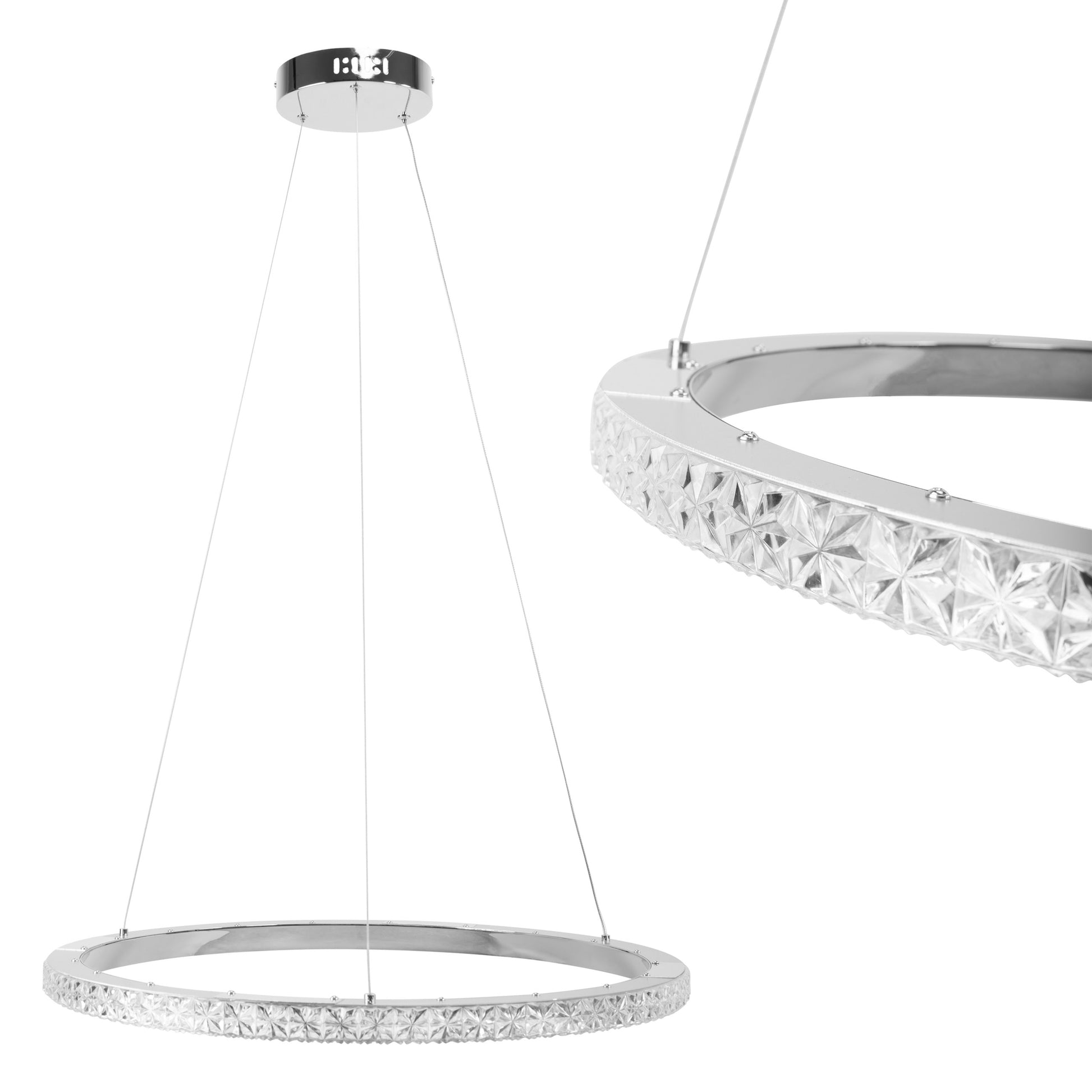 Lampa Led Ms010-cp 59cm Chrome  1