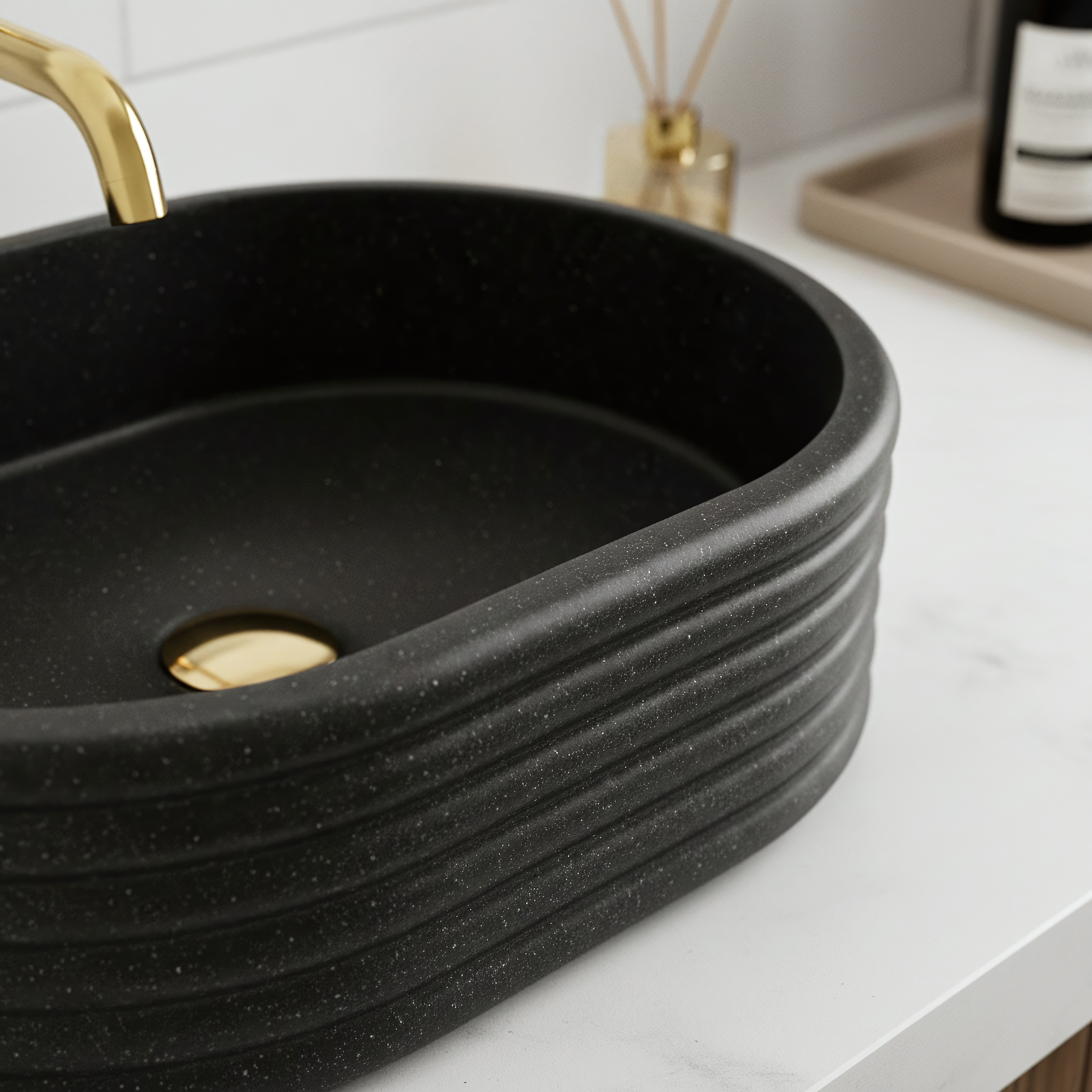 Lavoar pe blat Nicoletta Black  4