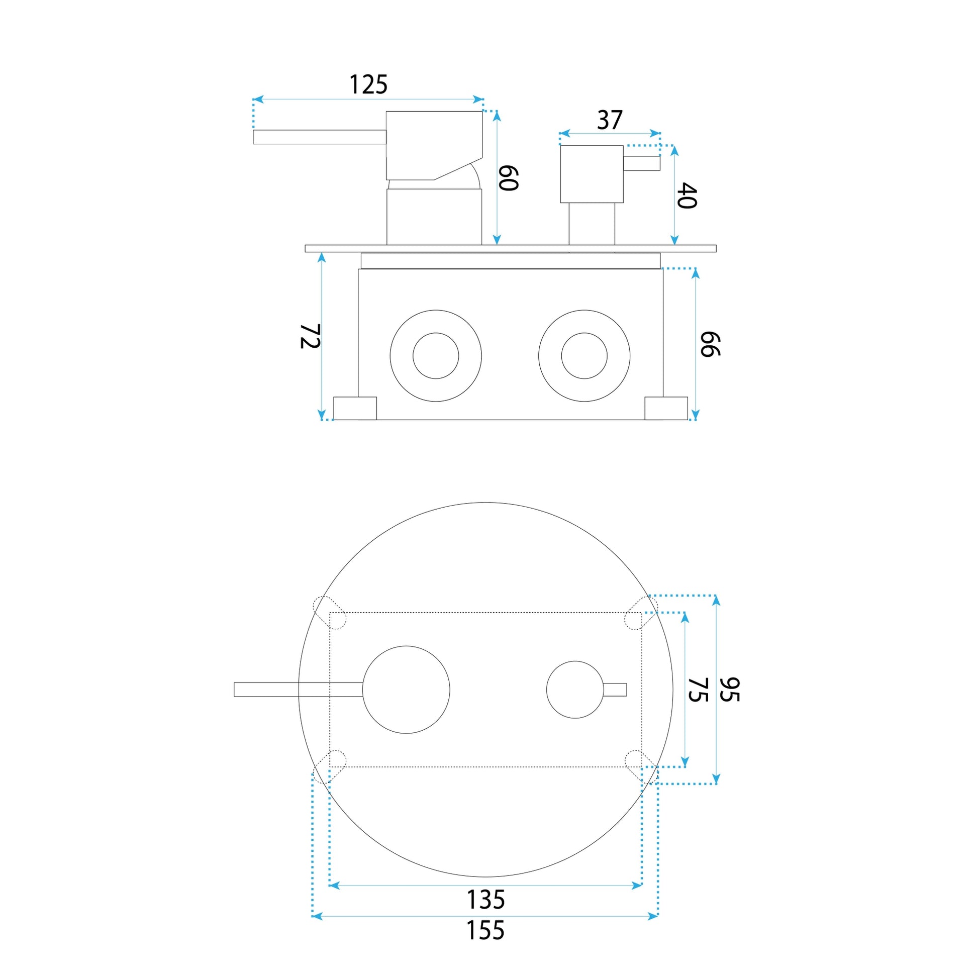 Set De Dus Incastrat Rea Lungo Diamond Chrome + Box  5