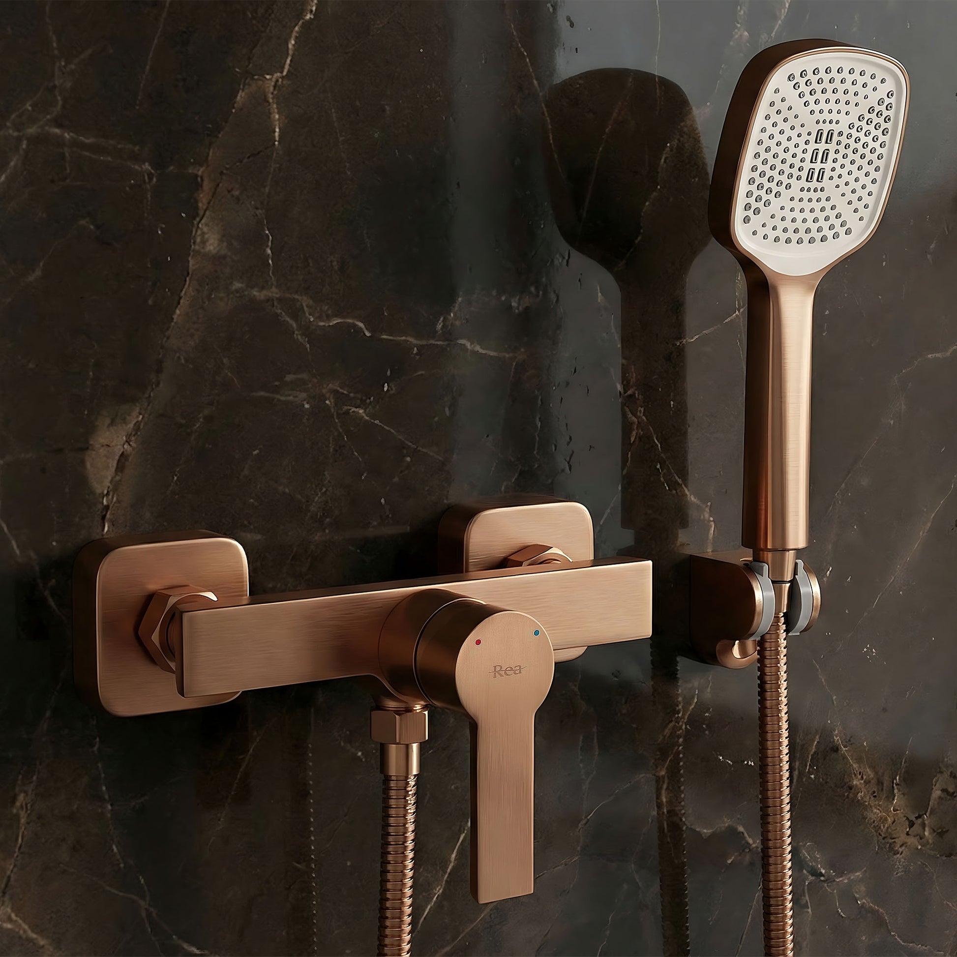 Baterie de duș REA ARGUS Brush Copper  6