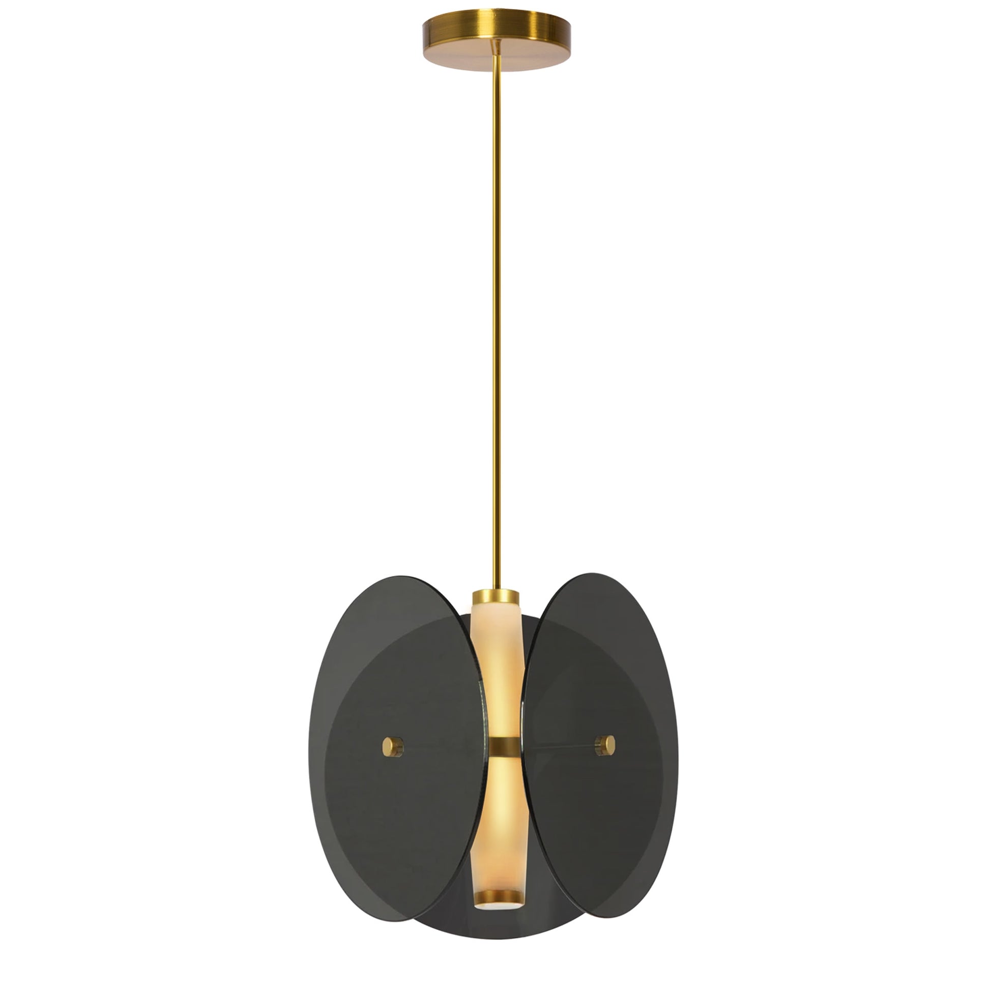 Lampă Suspendată Black App1675-cp Round  7
