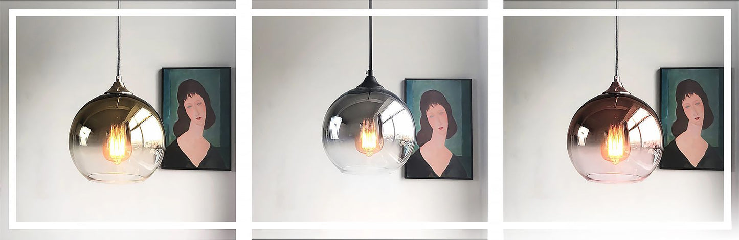 Lampa DE TAVAN din sticla APP 313-1CP Rose Gold  6