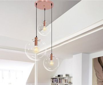 Lampa DE TAVAN SUSPENDABILA din sticla LASSI 20+25+30 cm  3