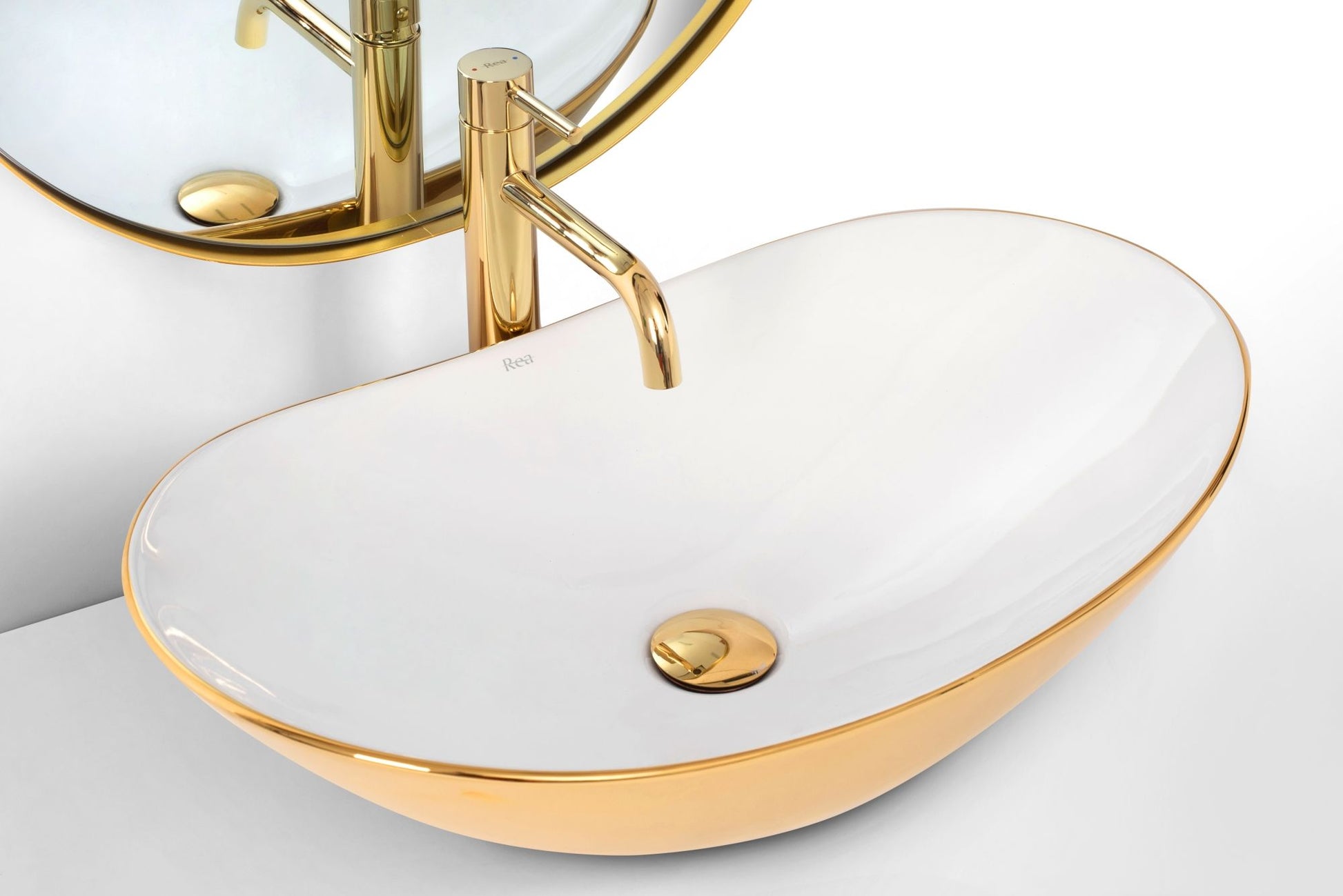 Lavoar pe blat Rea Royal White Gold 3