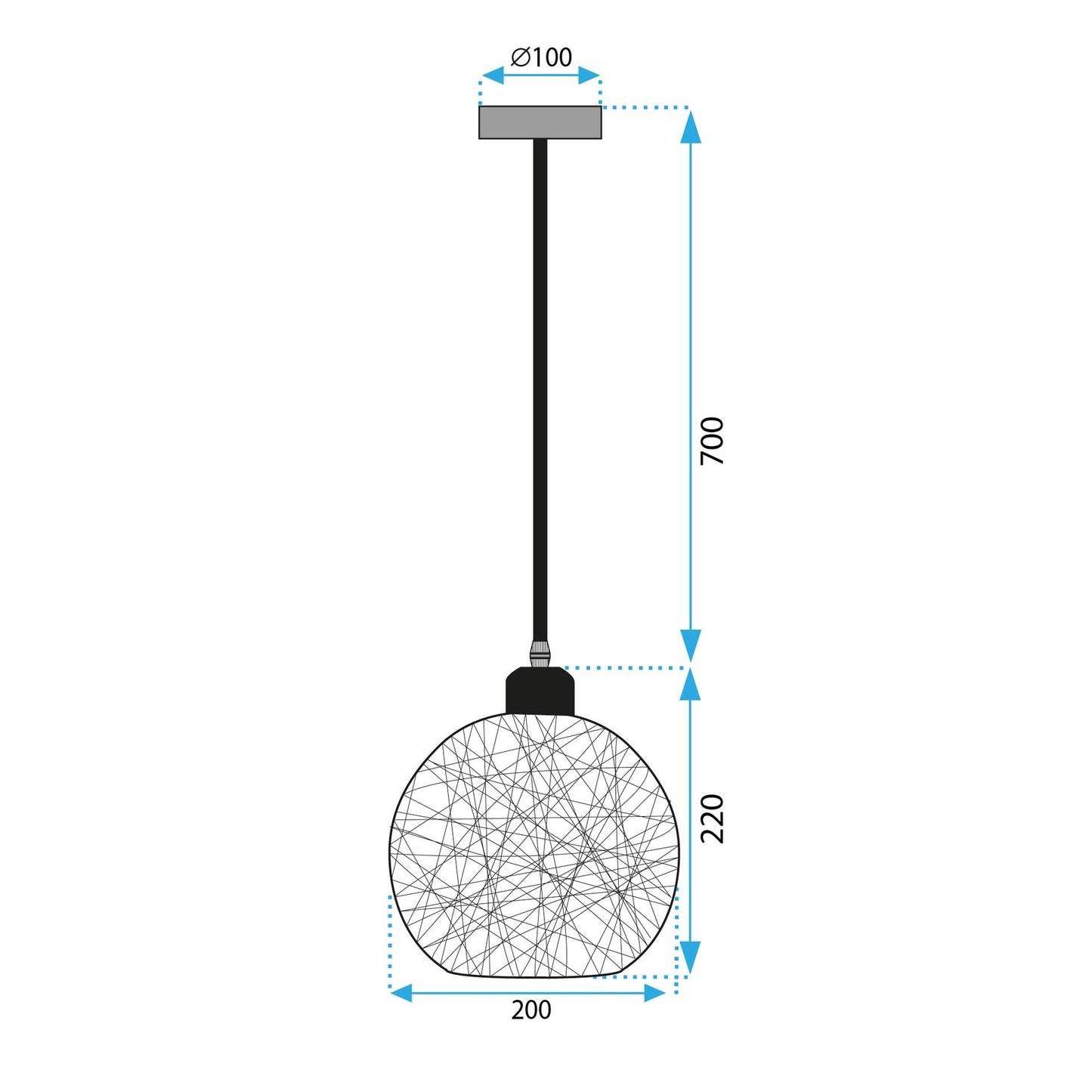 Lampă de tavan APP1320-1CP  8