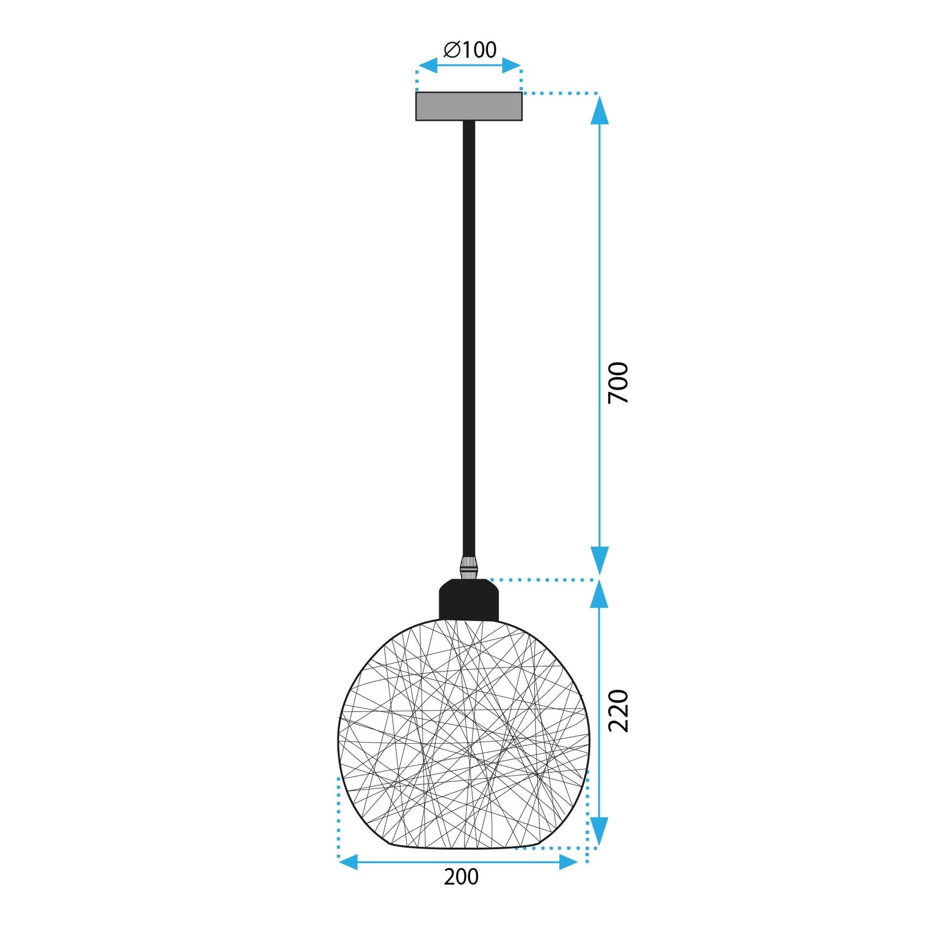 Lampă de tavan APP1320-1CP  8