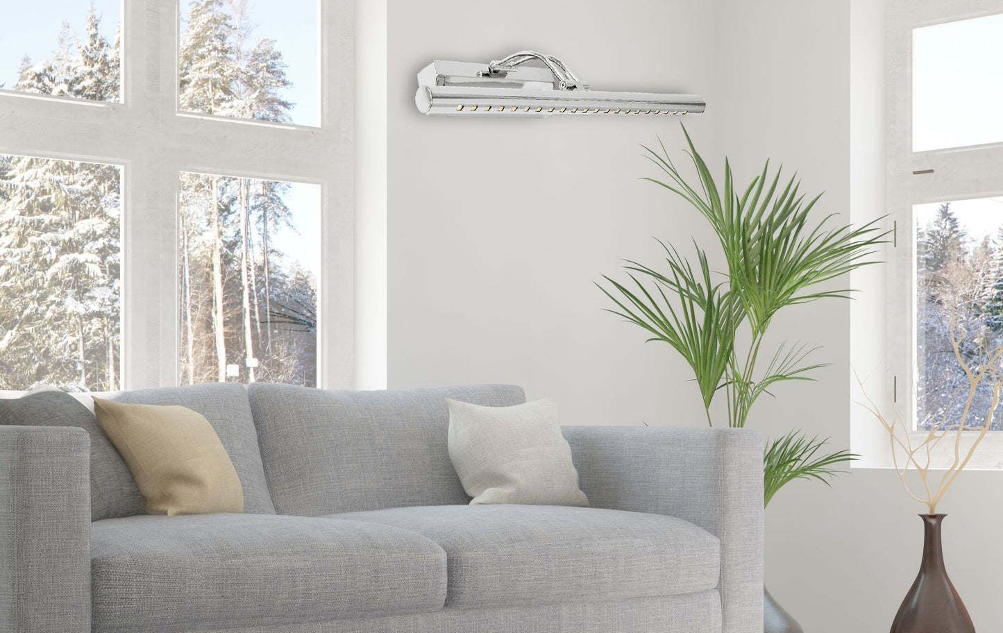 APLICA de baie LED pentru oglinda 5W 40CM APP364-1W Crom  7