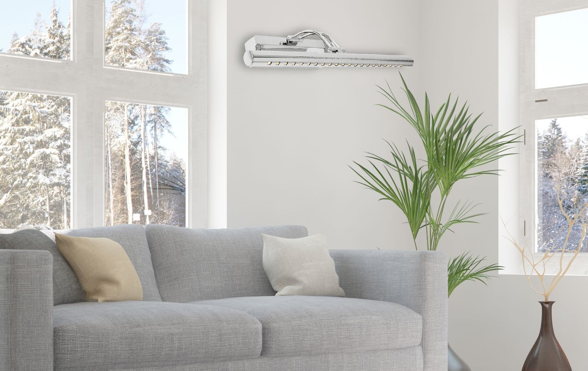 APLICA de baie LED pentru oglinda 5W 40CM APP364-1W Crom  7