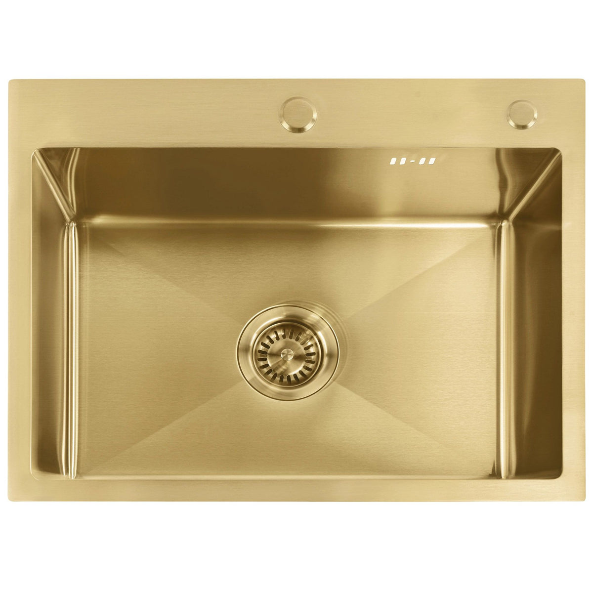Chiuvetă Din Oțel Cu Set De Accesorii 3 Buc. REA Liam Brush Gold 7