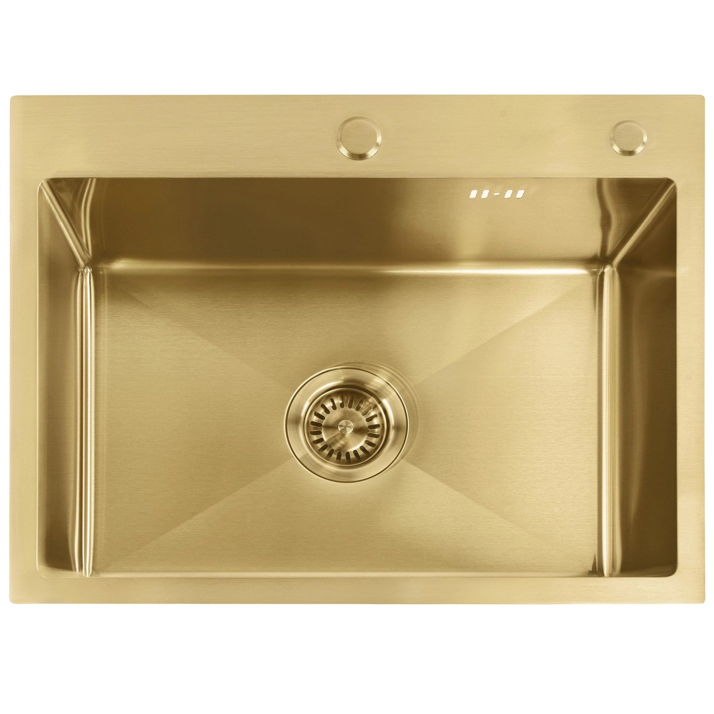 Chiuvetă Din Oțel Cu Set De Accesorii 3 Buc. REA Liam Brush Gold Accesorii Gri 7