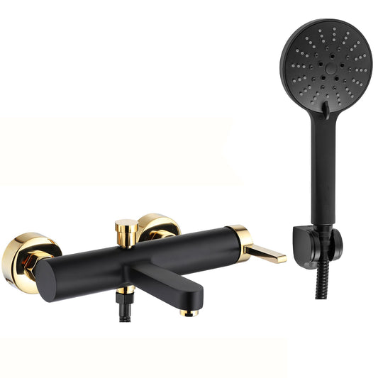Baterie pentru cadă REA Polo Black Gold  1