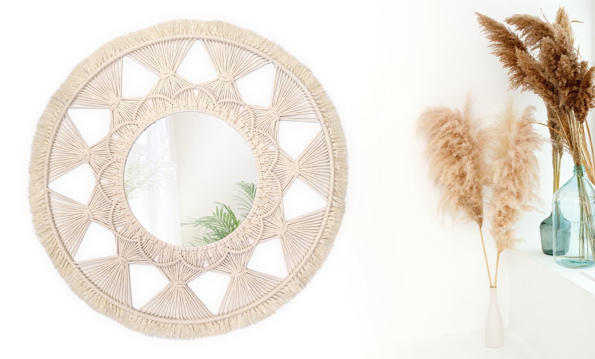 Oglinda Perete Boho 65cm 322050  3