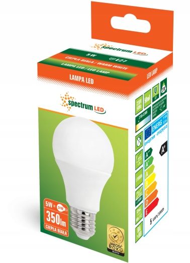 Bec LED Cald E-27 230V 6W 13271  2