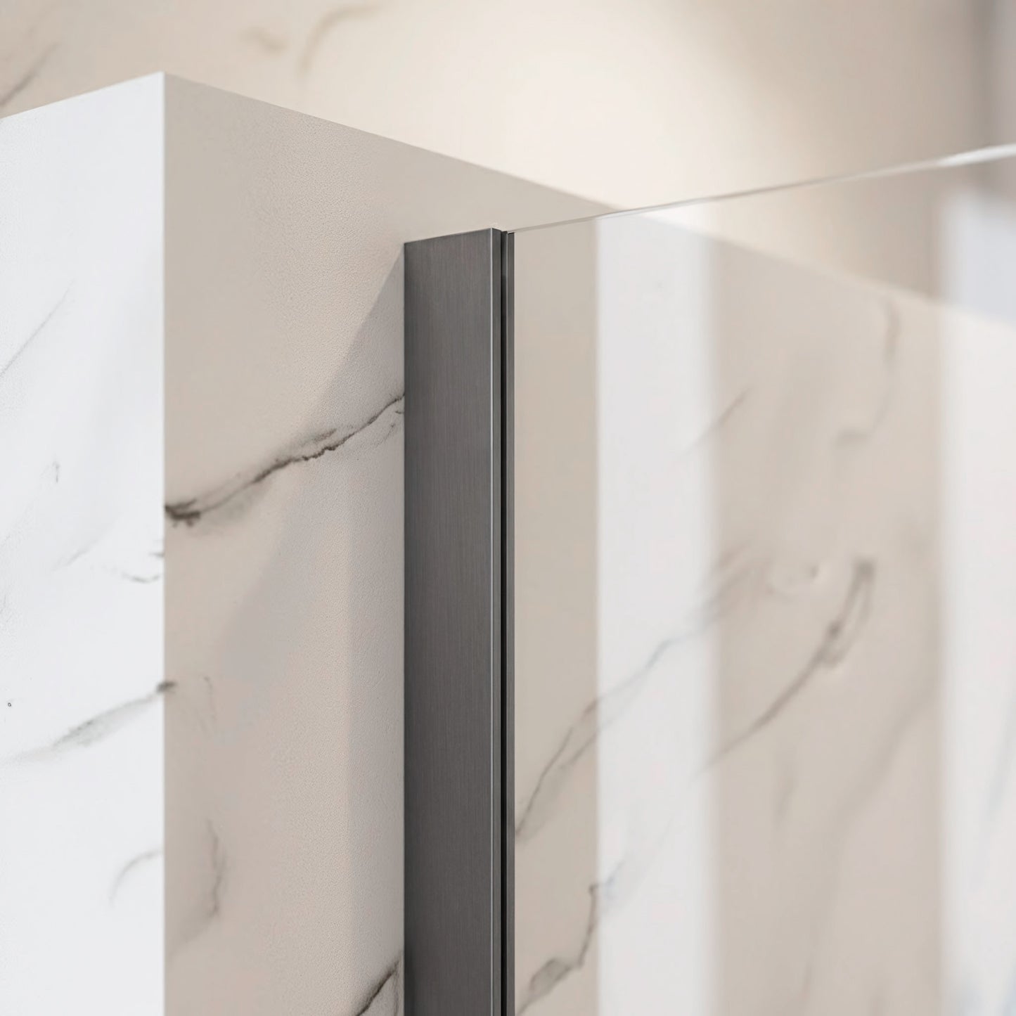 Paravan de dus Rea Flexi Transparent / Titan 70  6