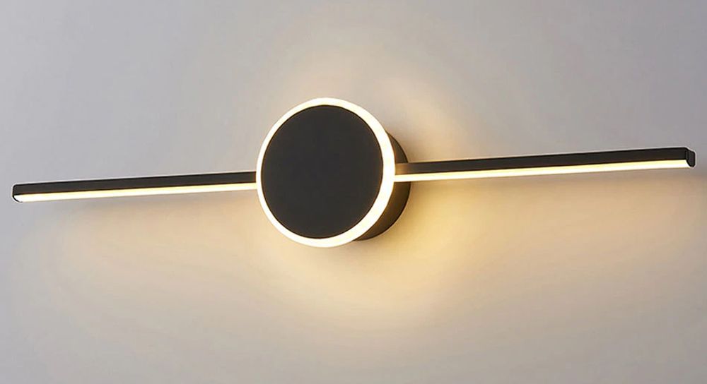 APLICA de baie LED pentru oglinda 60CM APP849-1W ROUND BLACK  3