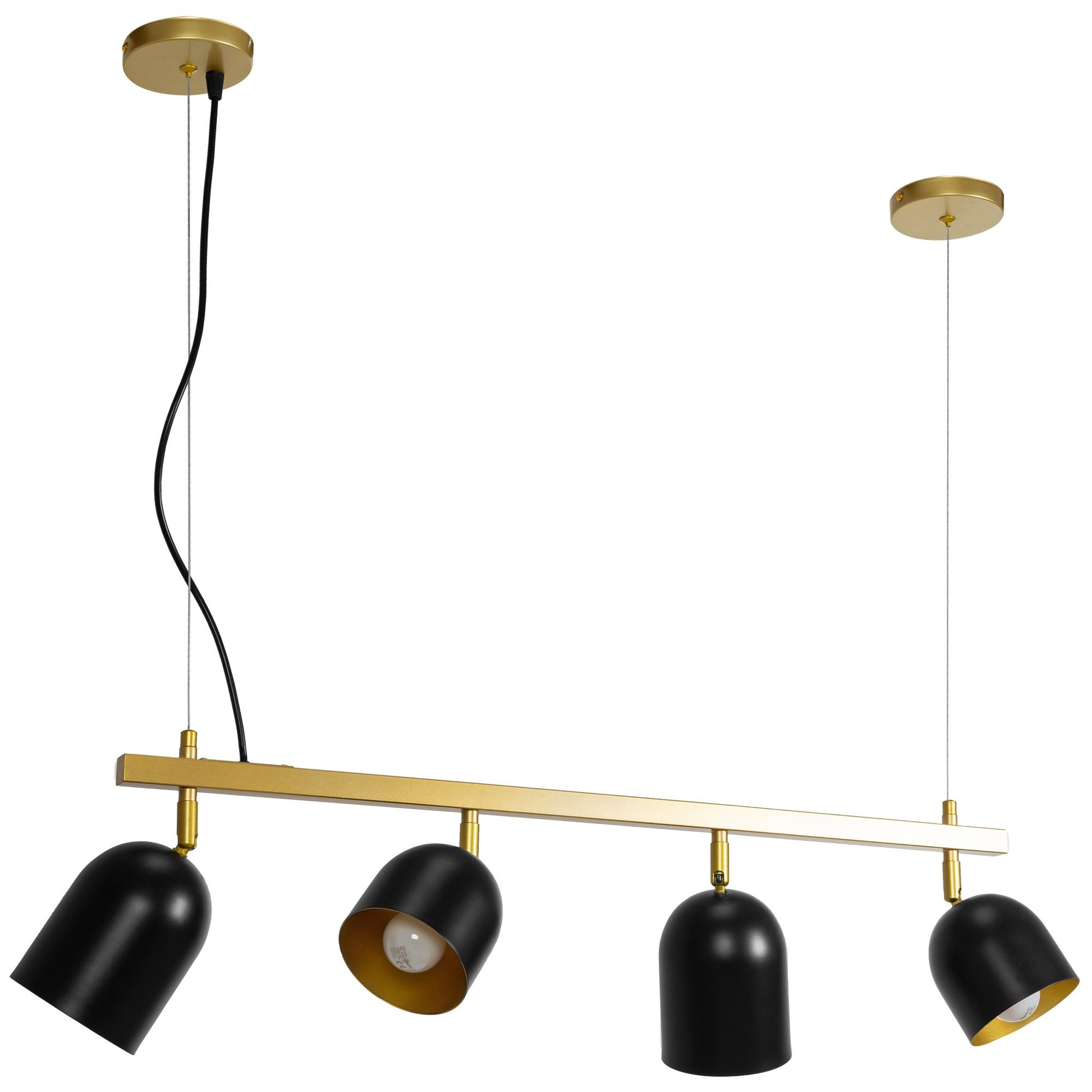 Lampă De Tavan APP1031-4CP Black  8