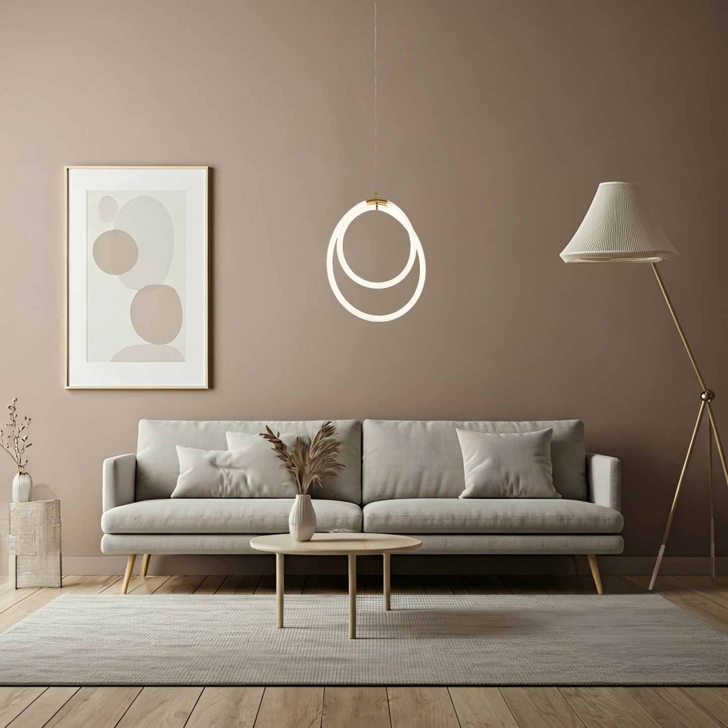 Lampa Led G021-cp Gold  3
