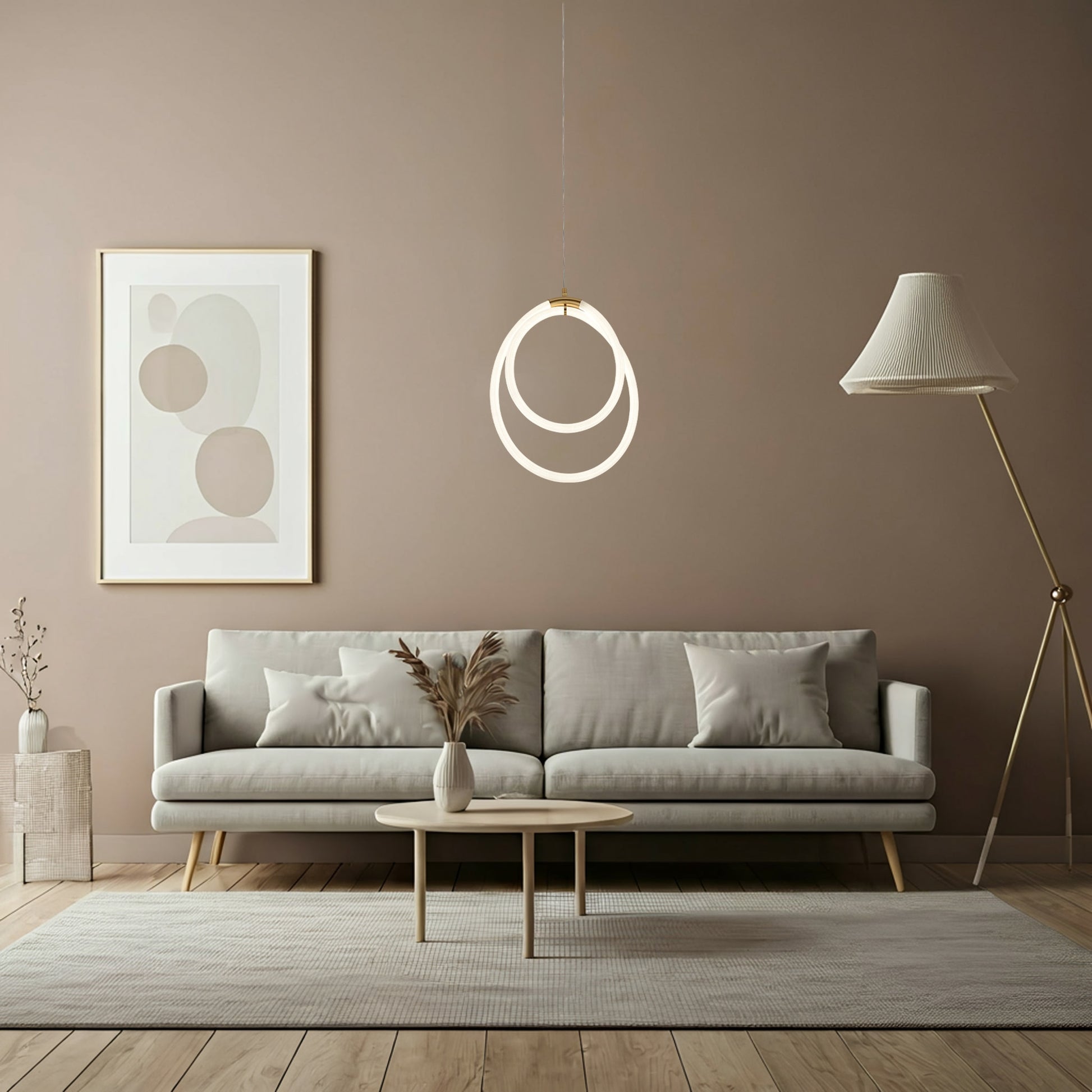 Lampa Led G021-cp Gold  3