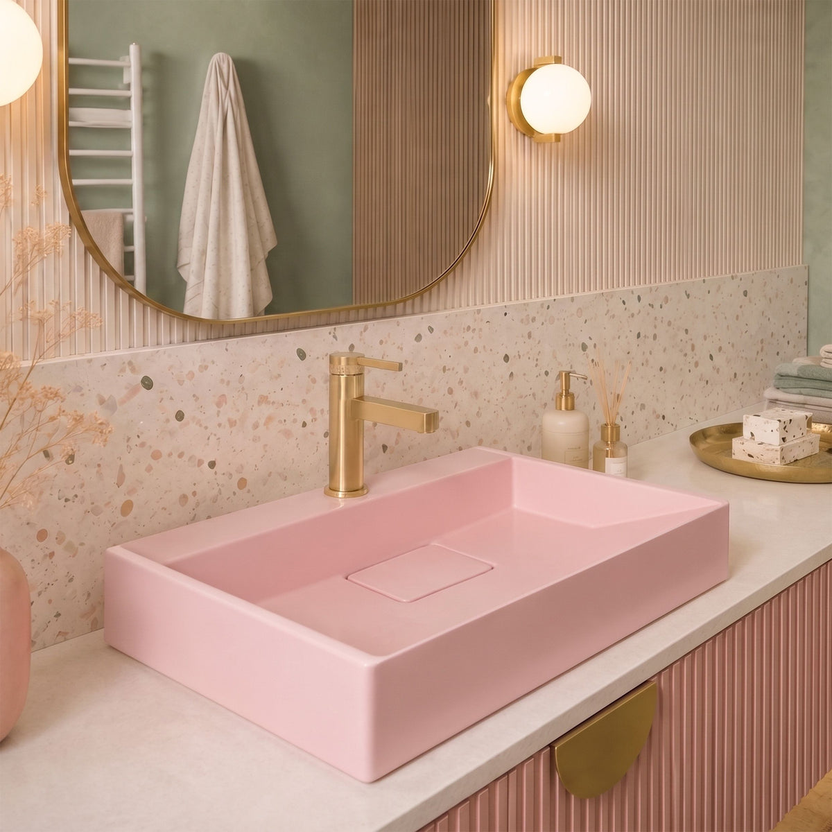 Lavoar Pentru Blat GOYA PINK 50CM 1