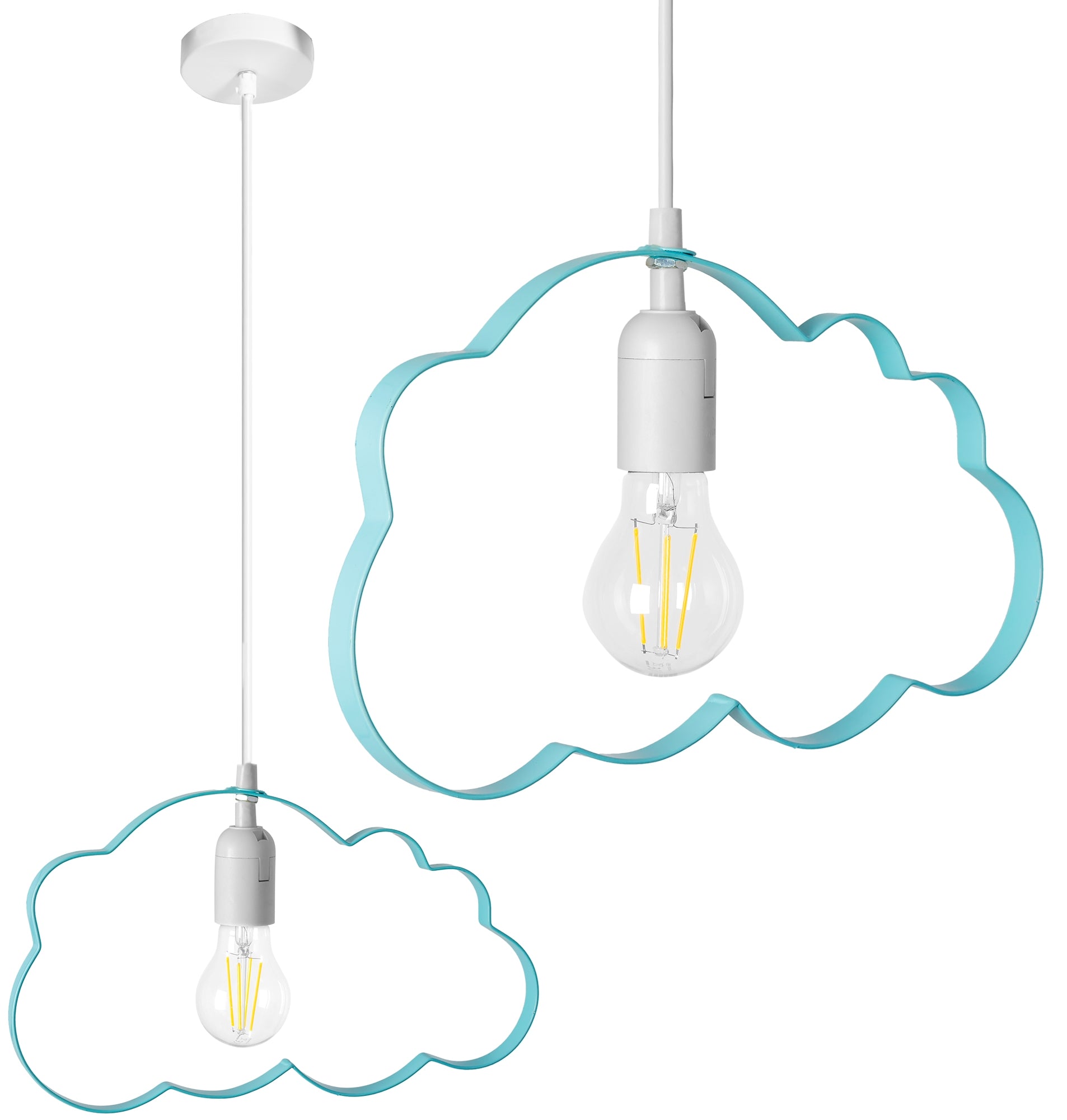Lampa Suspendabila Norisori Bleu  1