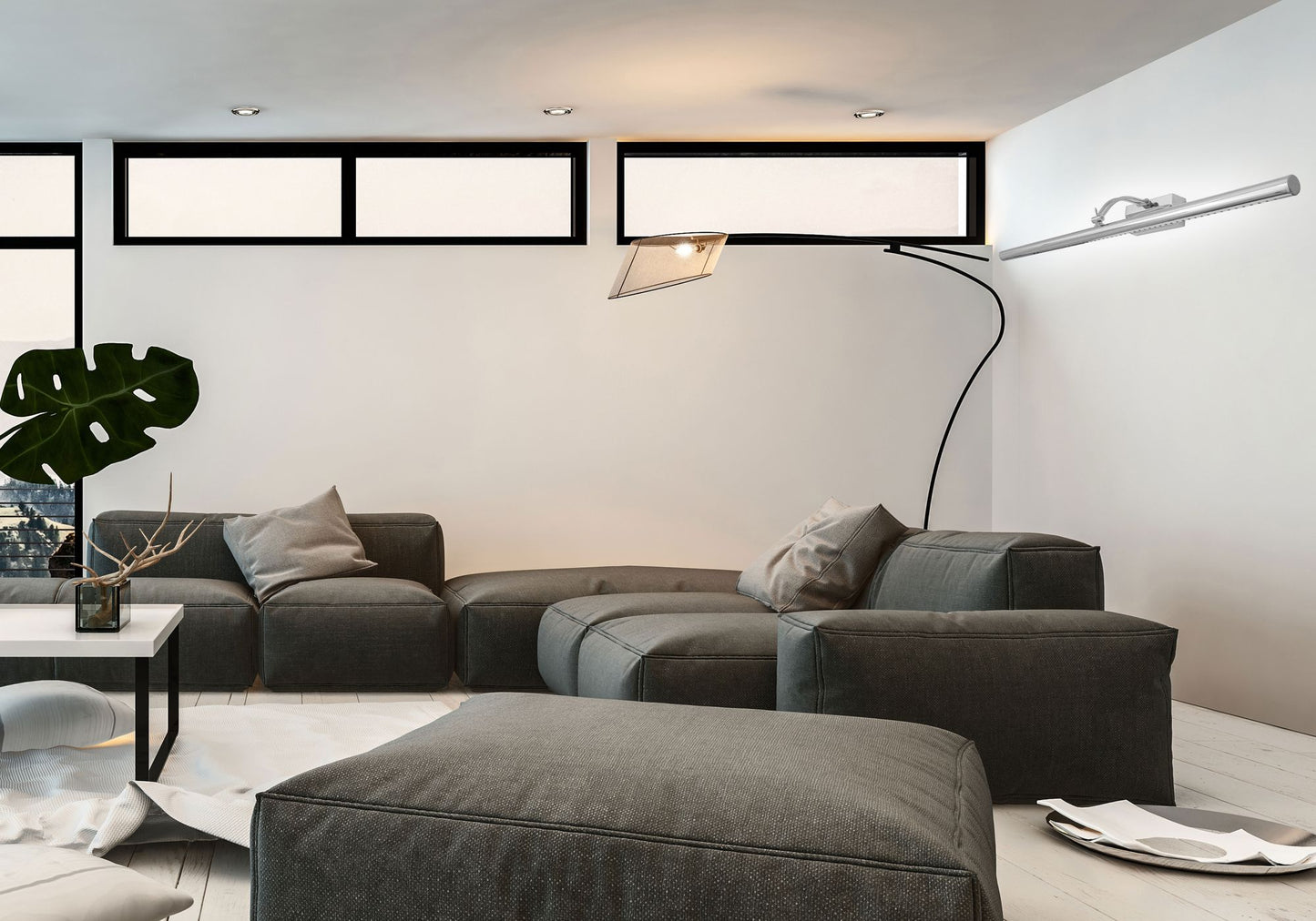 APLICA de baie LED pentru oglinda 7W 55CM APP365-1W Crom  7
