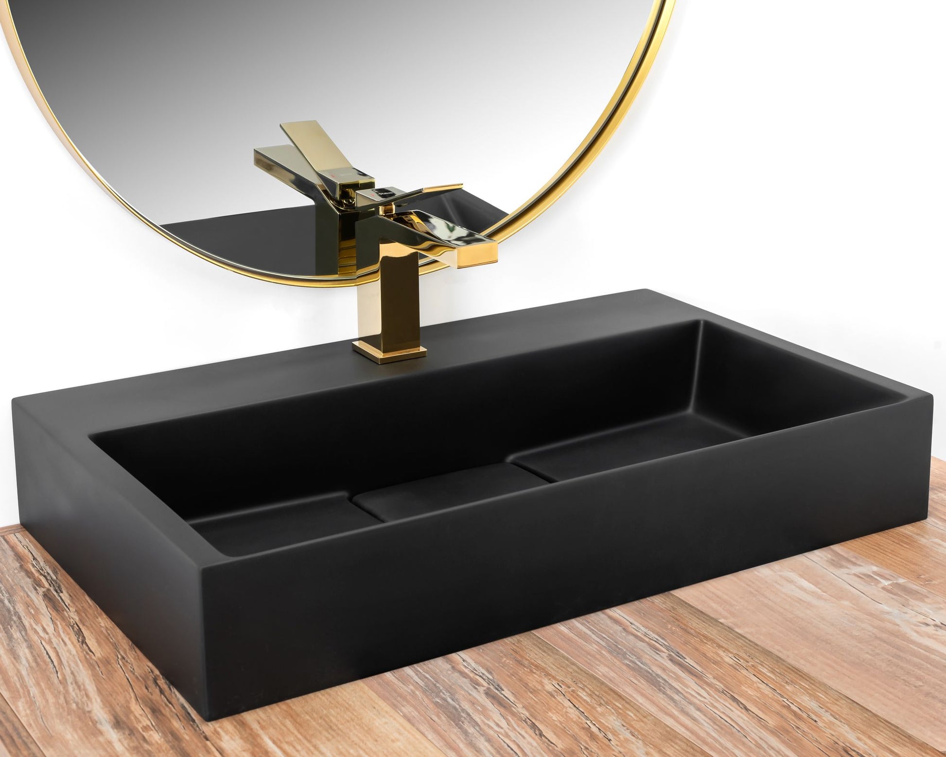 GOYA BLACK MAT 60CM LAVOAR DIN CONGLOMERAT  2