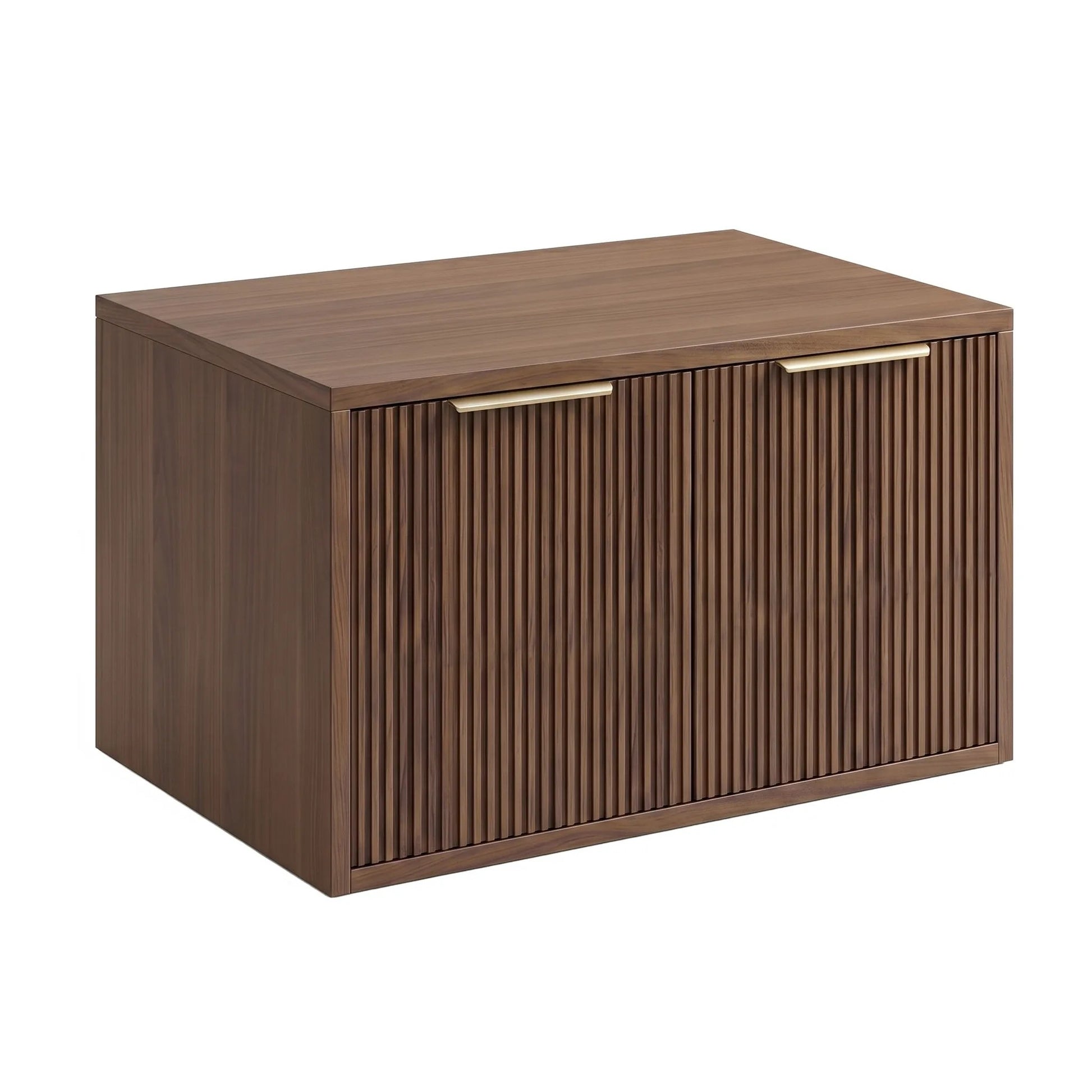 Dulap baie pentru lavoar Rea Core 60cm Brown  9