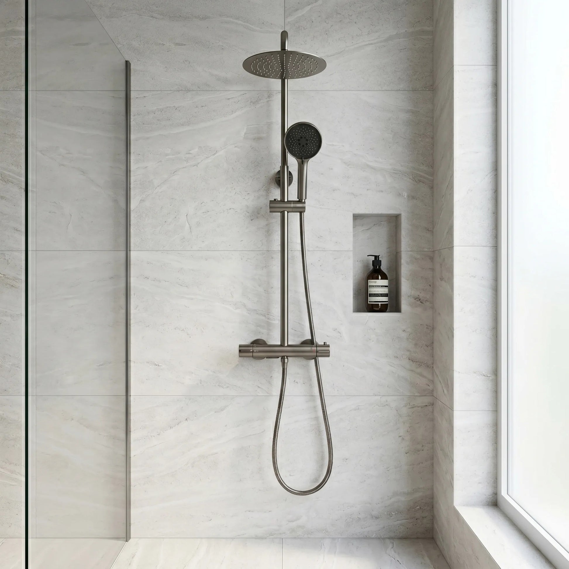 Coloana de dus cu termostat Drop Titan  9