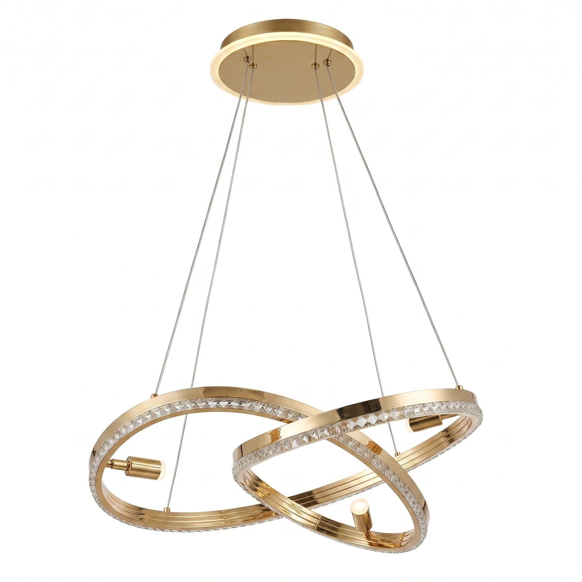 LAMPĂ SUSPENDATĂ DE TAVAN LED G158-CP GOLD  9