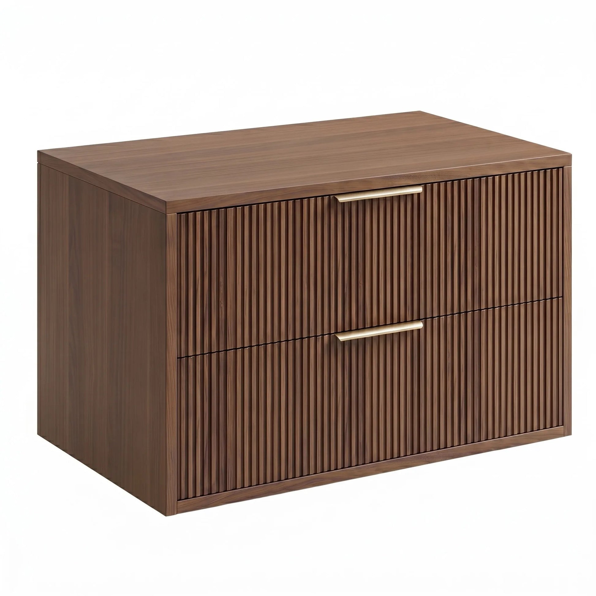 Dulap baie pentru lavoar Rea Mono 80cm Brown  9