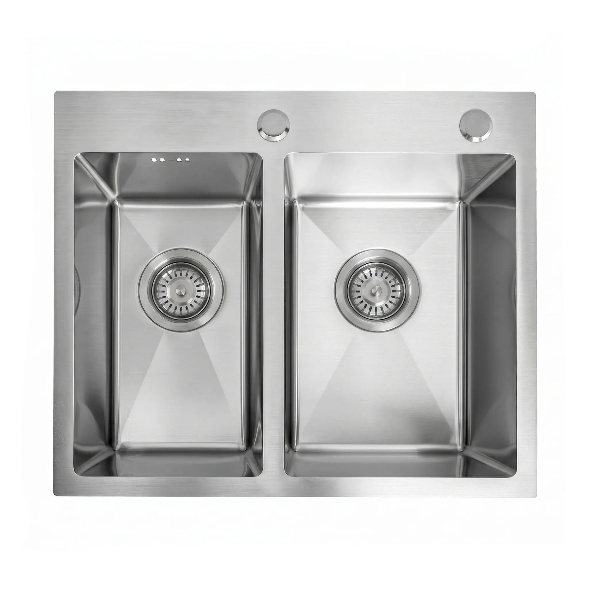 Chiuvetă inox Toby BRUSH STEEL fără robinet de bucătărie 9
