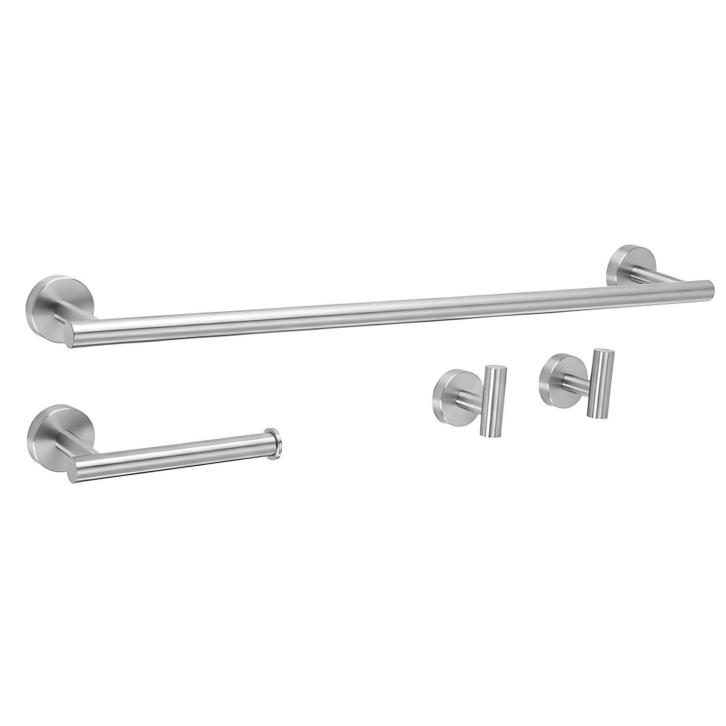 Set accesorii pentru baie  Ari Brush Nickel 4 piese  9
