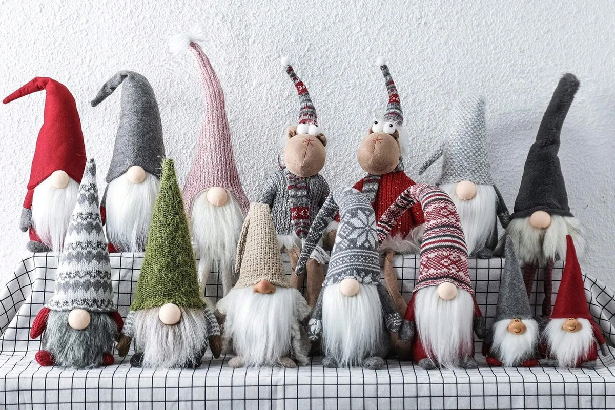 Christmas Gnome 50cm RED/GREY YX-019 9