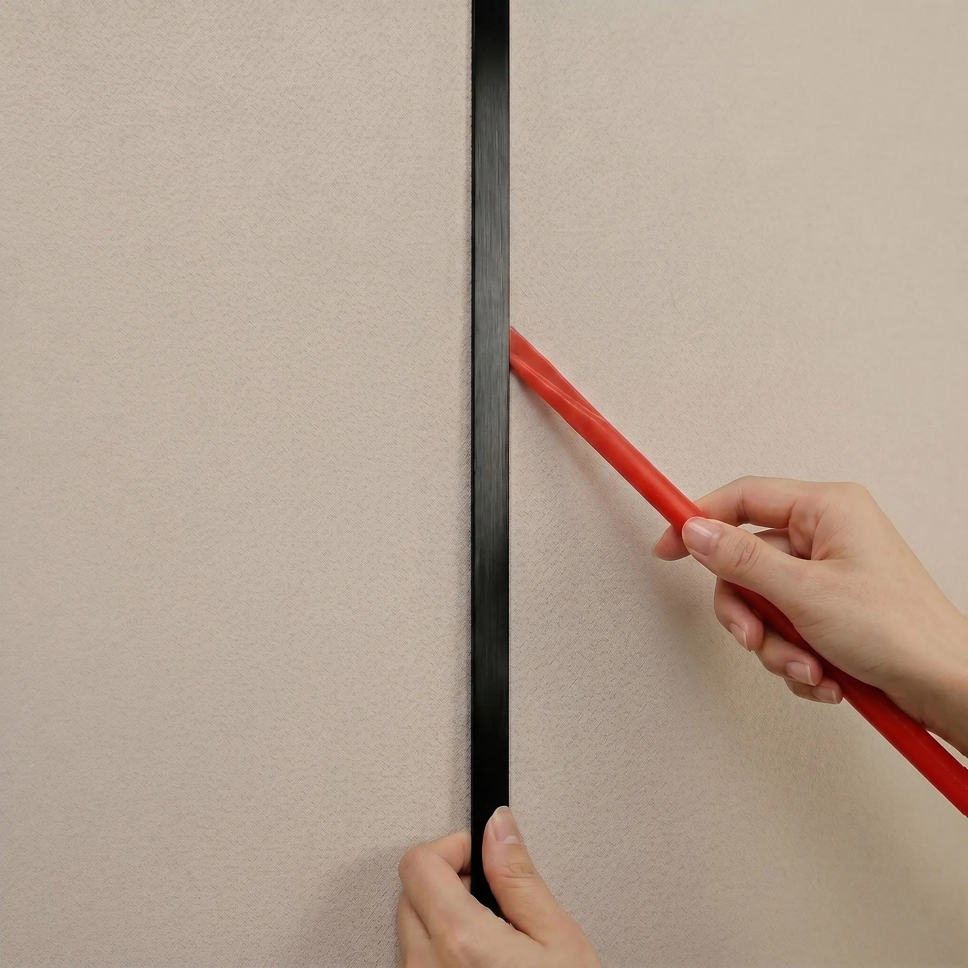 Bandă Decorativă Autoadezivă Rea P14454C 2cm Brush Black 9