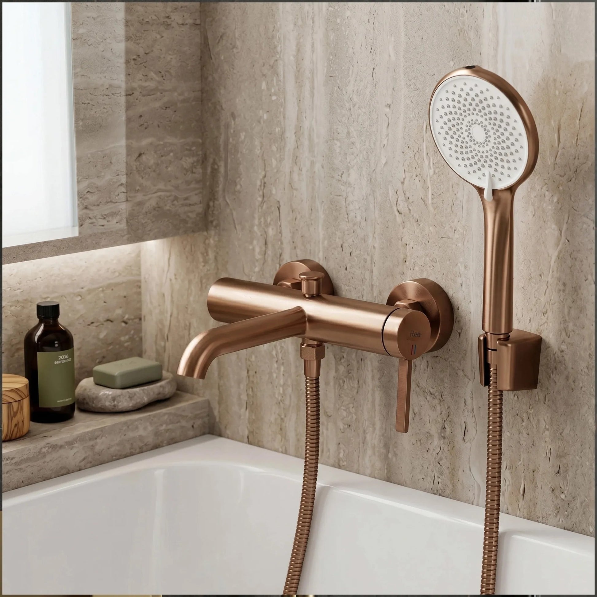 PARA DE DUS REA JS-020 BRUSH COPPER 9