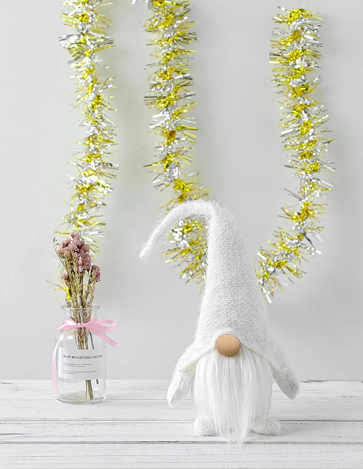 Christmas Gnome YX068 50cm White 9